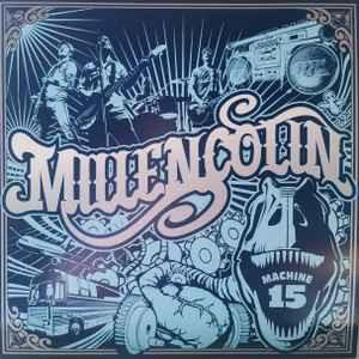 Millencolin MACHINE 15 (DOLPHIN COLOURED VINYL) Vinyl Record
