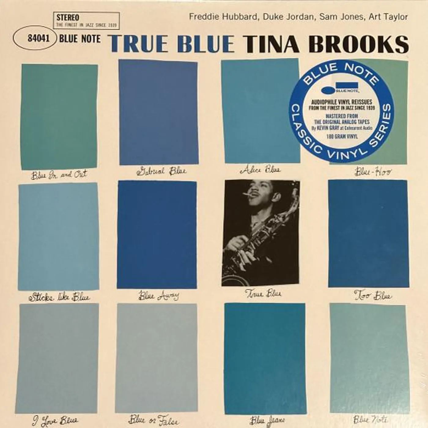 Tina Brooks TRUE BLUE (BLUE NOTE CLASSIC VINYL SERIES) Vinyl Record