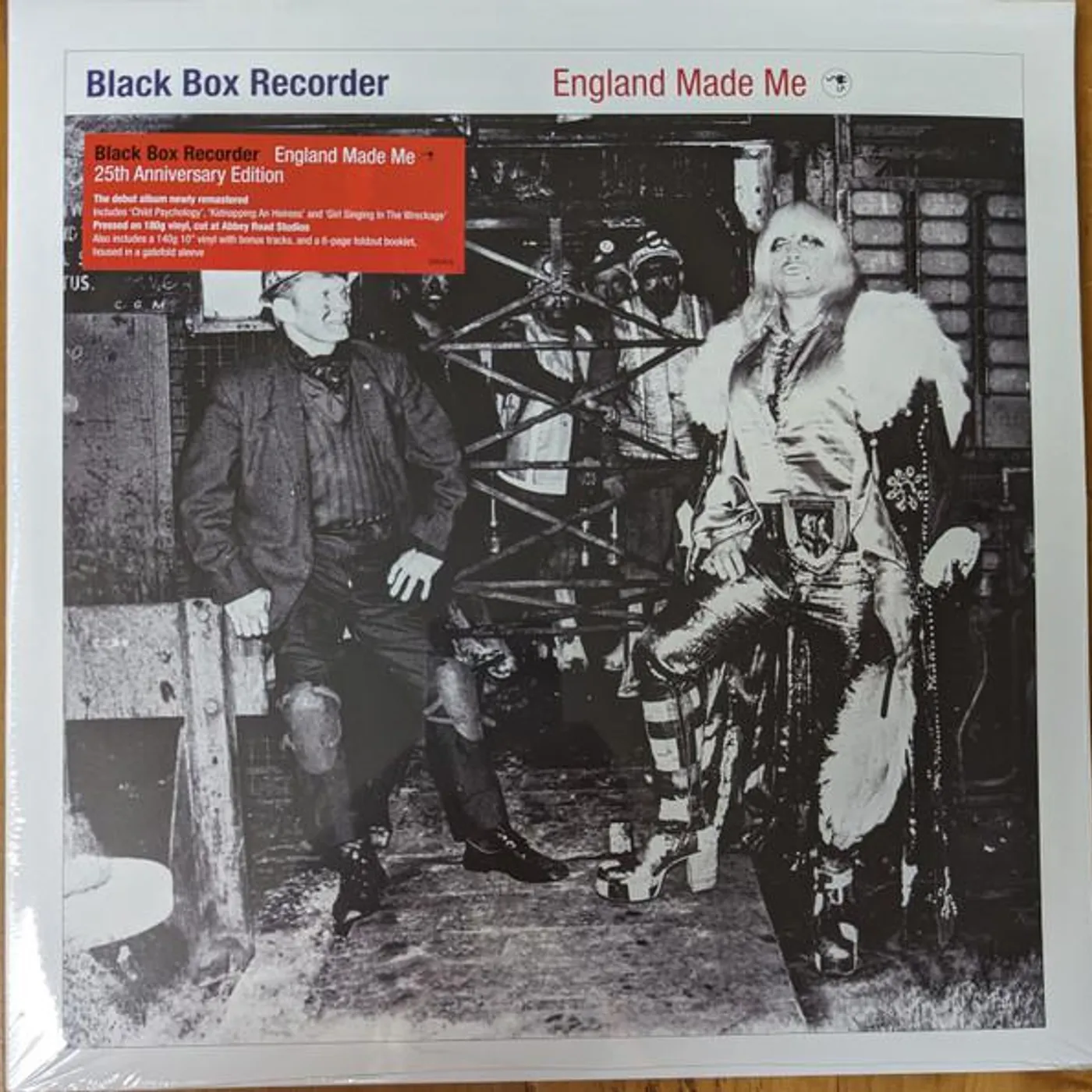 Black Box Recorder ENGLAND MADE ME (25TH ANNIVERSARY) (LP/10 INCH/140G) Vinyl Record