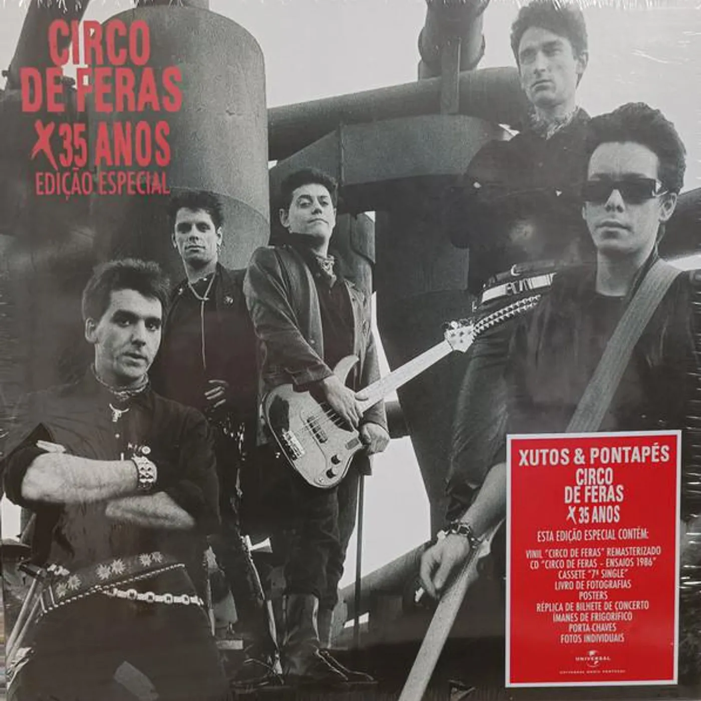 Xutos & Pontapés CIRCO DE FERAS Vinyl Record