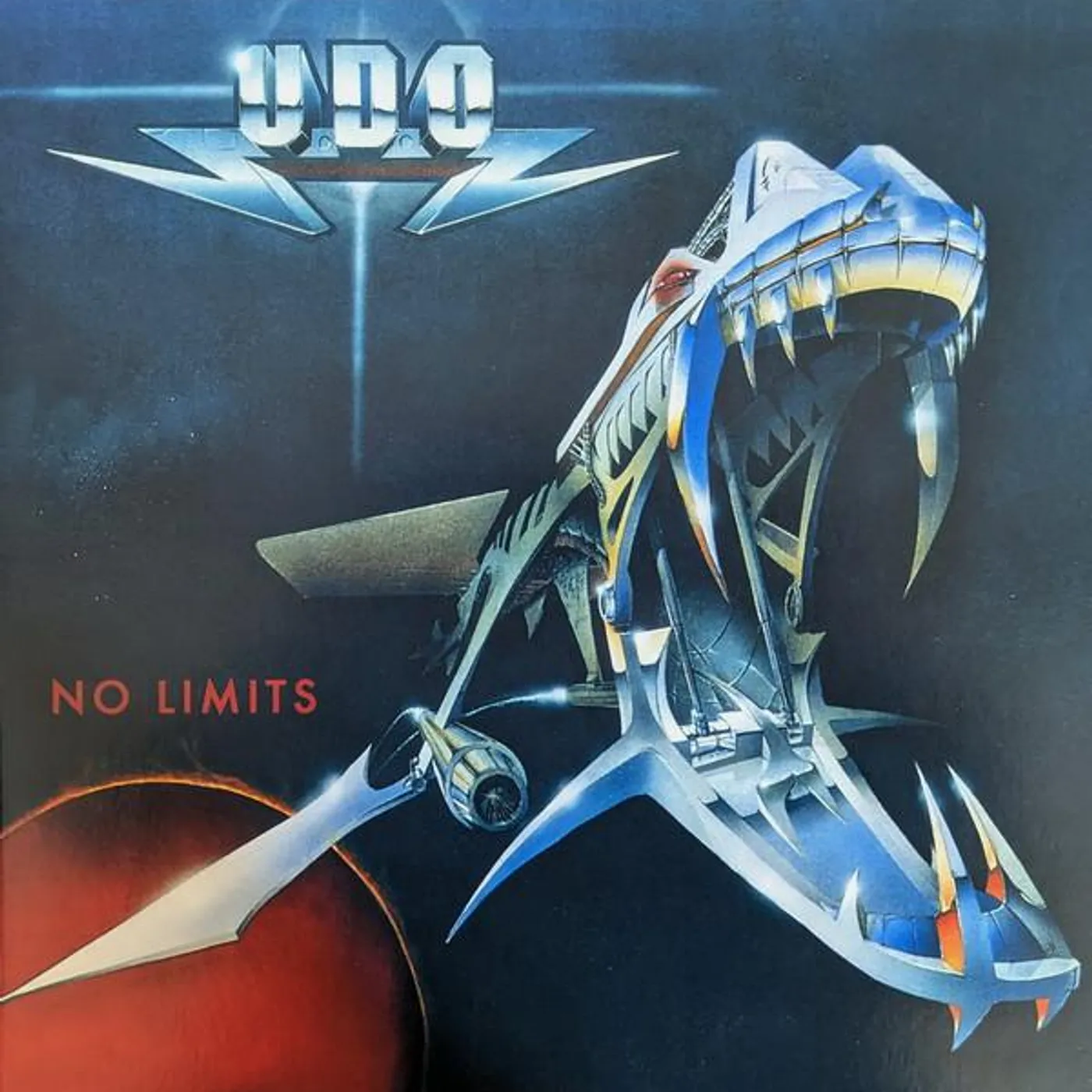U.D.O. No Limits (Clear Blue) Vinyl Record