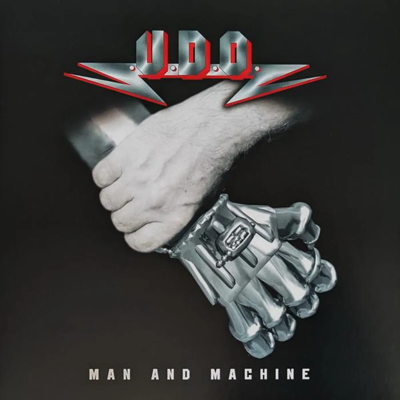 U.D.O. Man & Machine (White) Vinyl Record