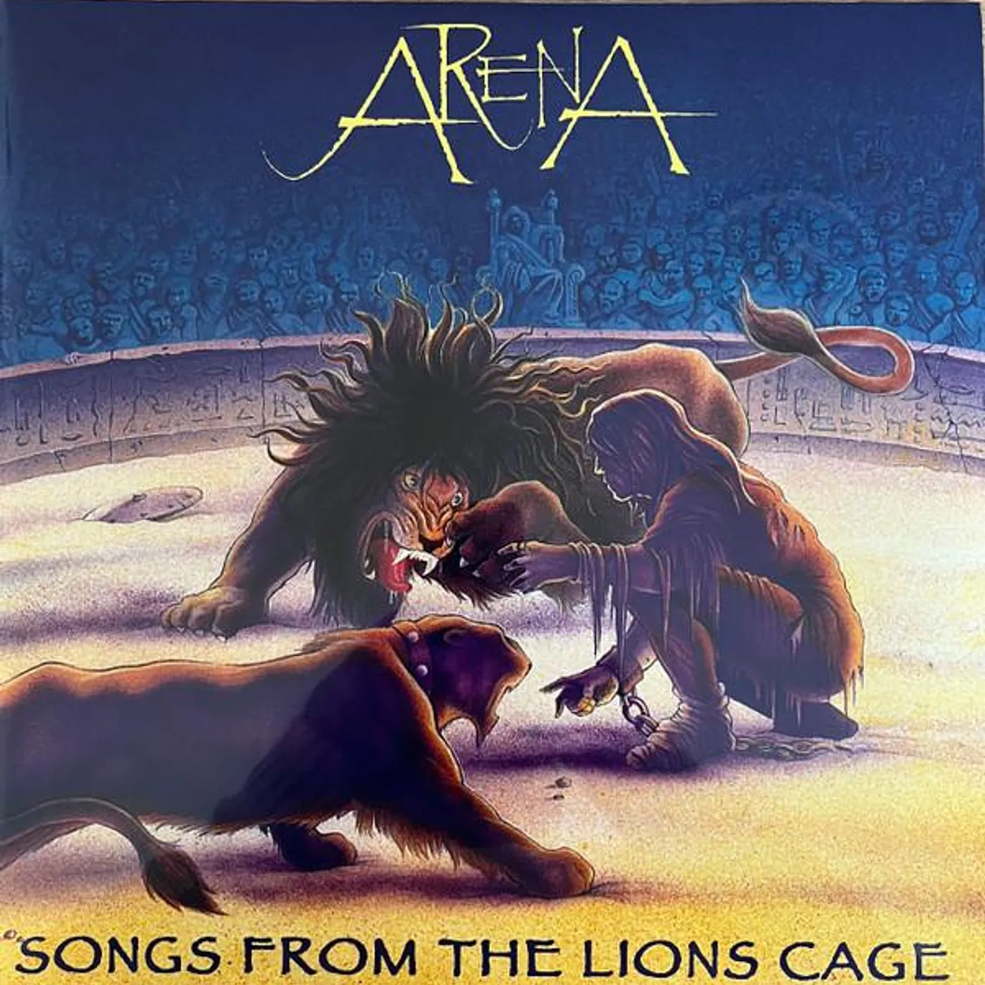 Arena Songs From The Lion’s Cage (2LP/Yellow) Vinyl Record