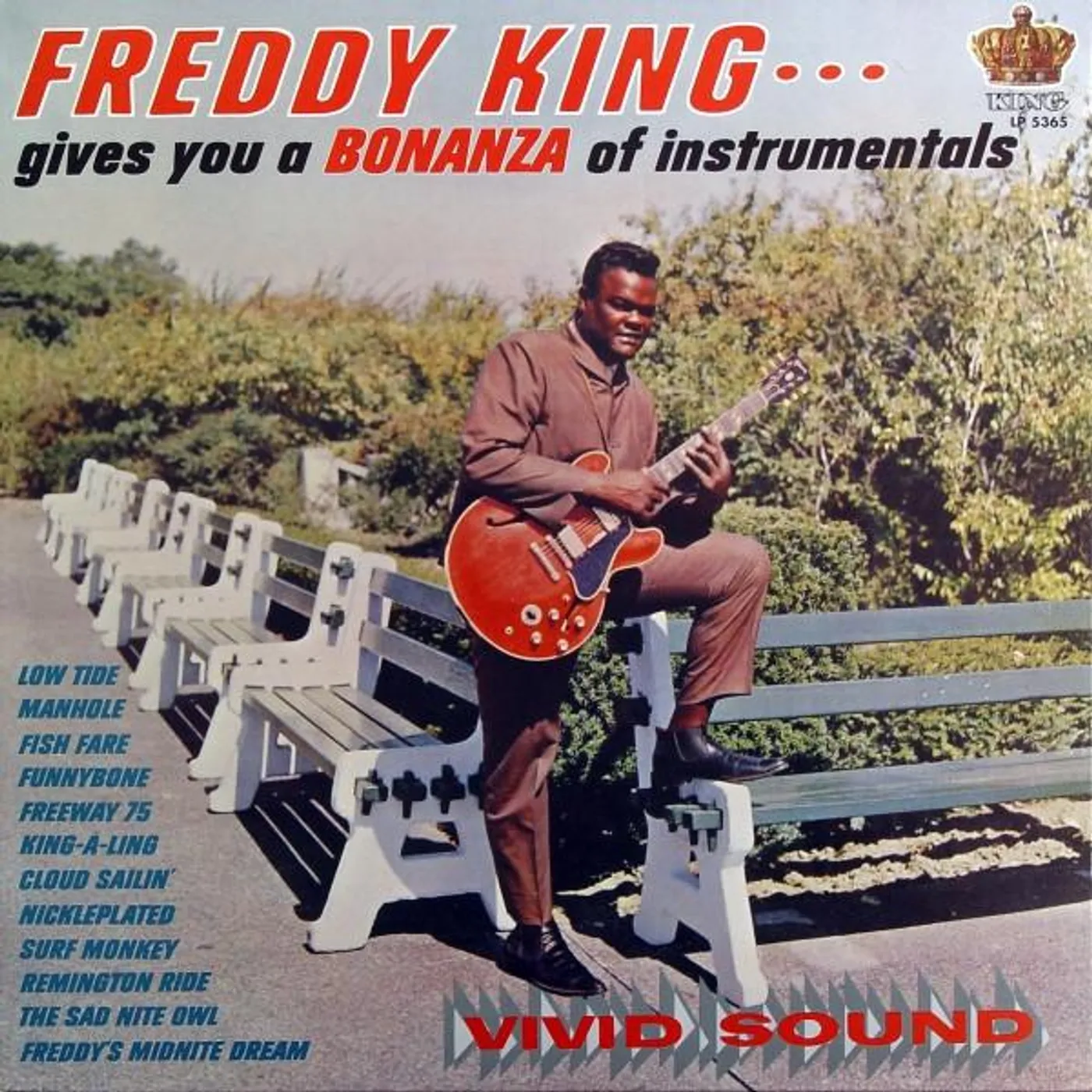 Freddy King GIVES YOU A BONANZA OF INSTRUMENTALS Vinyl Record