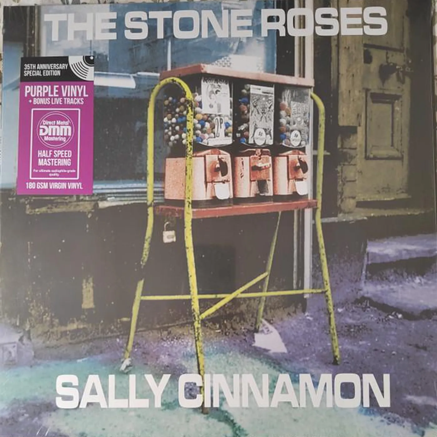 The Stone Roses SALLY CINNAMON/LIVE (180G/PURPLE VINYL) Vinyl Record