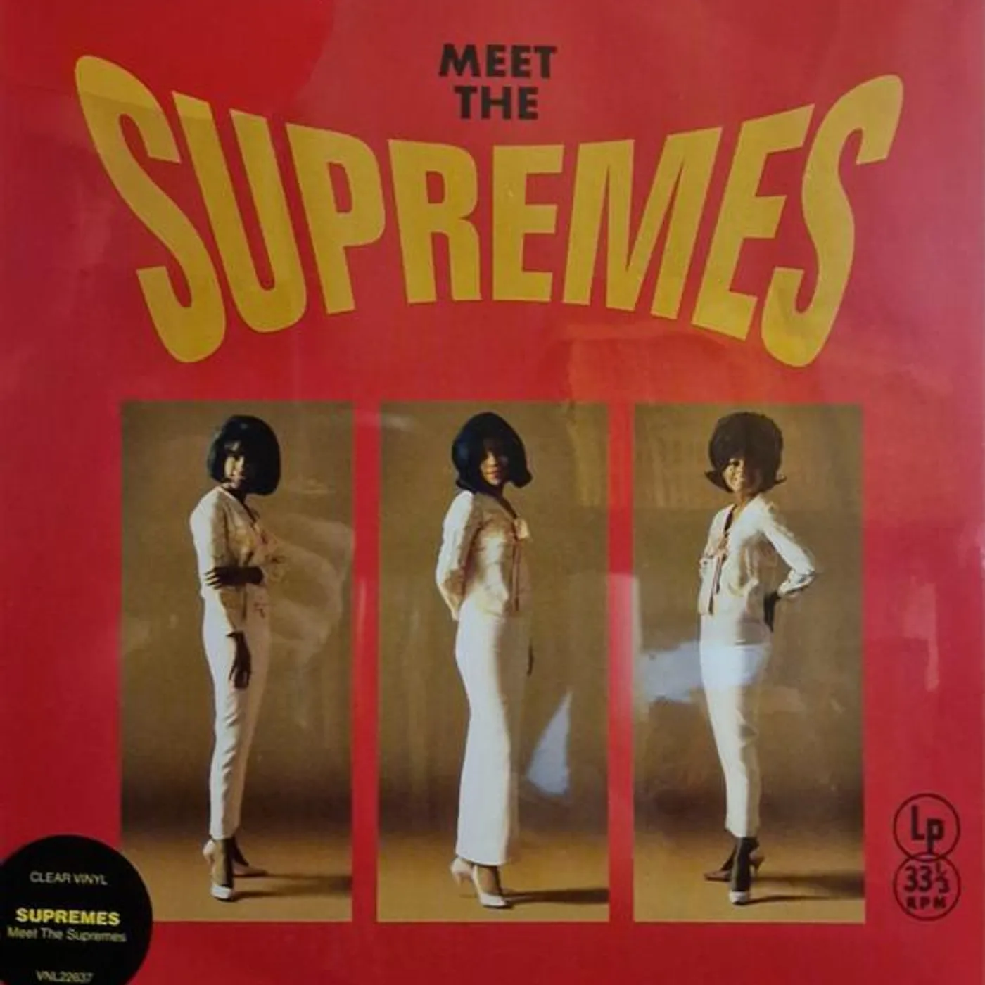 MEET THE SUPREMES Vinyl Record