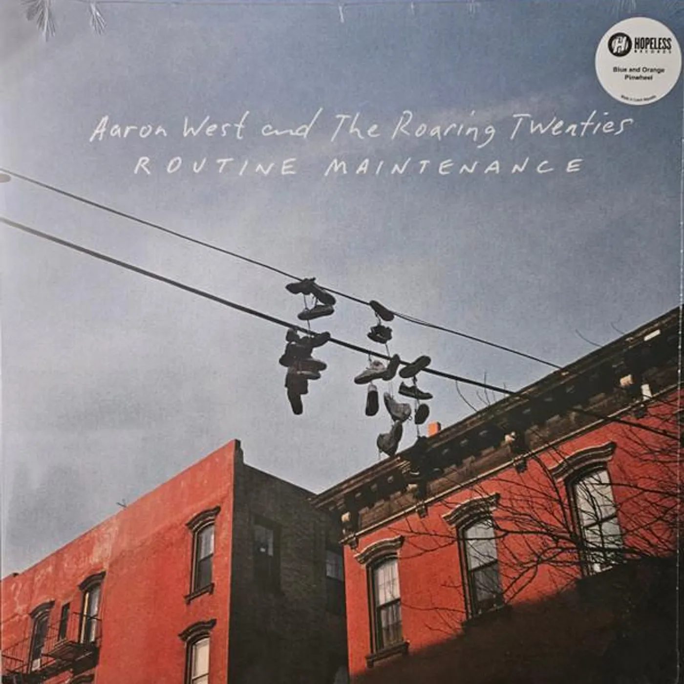 Aaron West and The Roaring Twenties Routine Maintenance (Blue/Orange Vinyl/Reissue) Vinyl Record