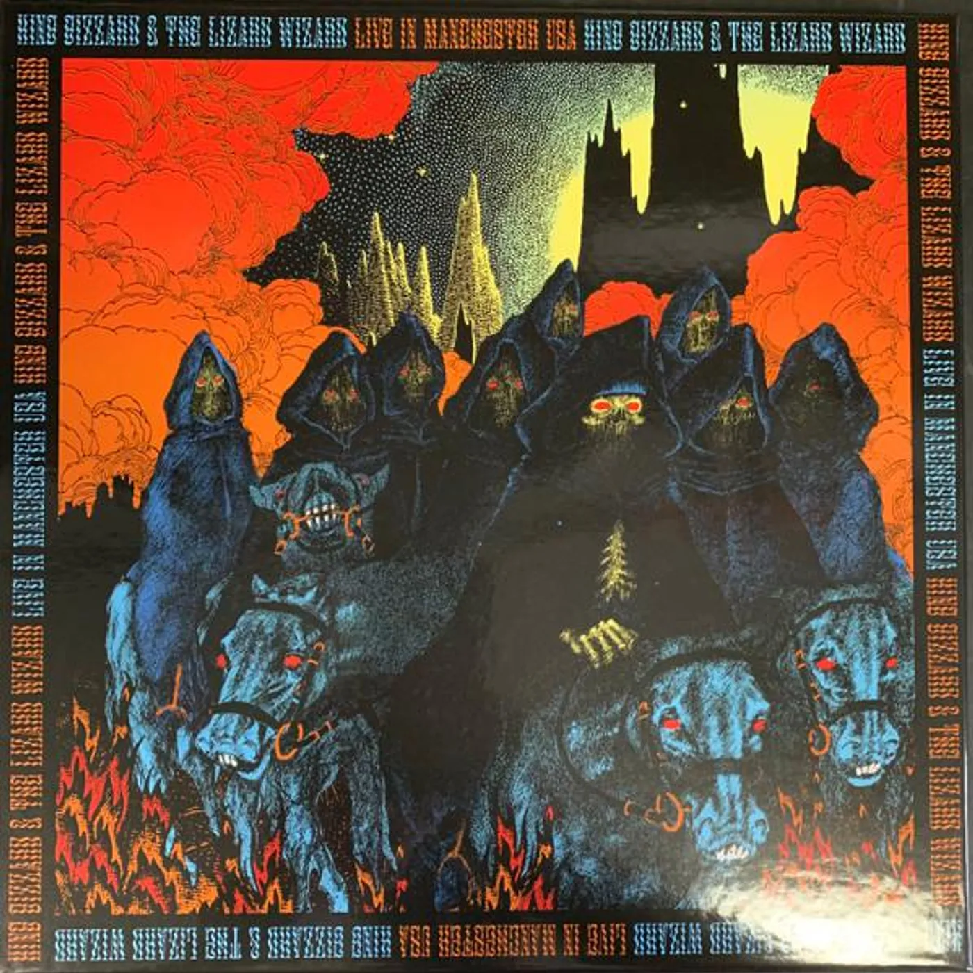 King Gizzard & The Lizard Wizard LIVE IN MANCHESTER USA (3LP) Vinyl Record