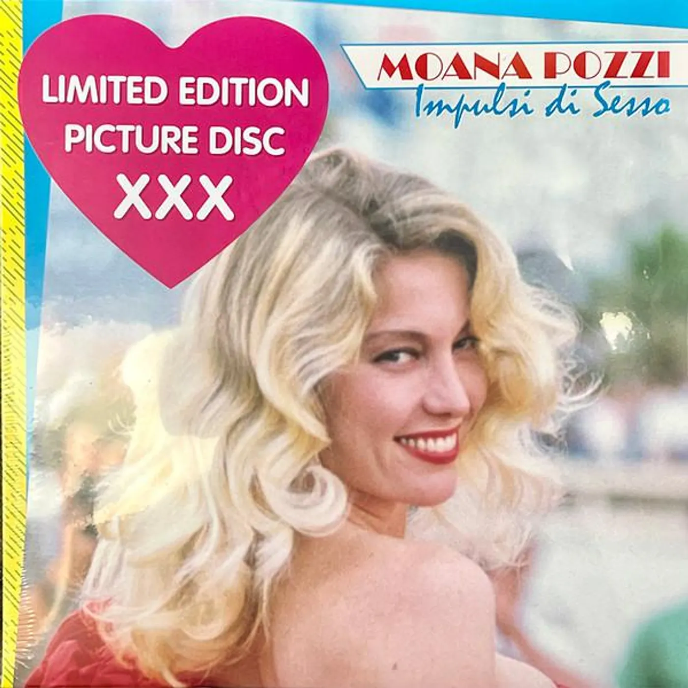 Moana Pozzi IMPULSI DI SESSO Vinyl Record