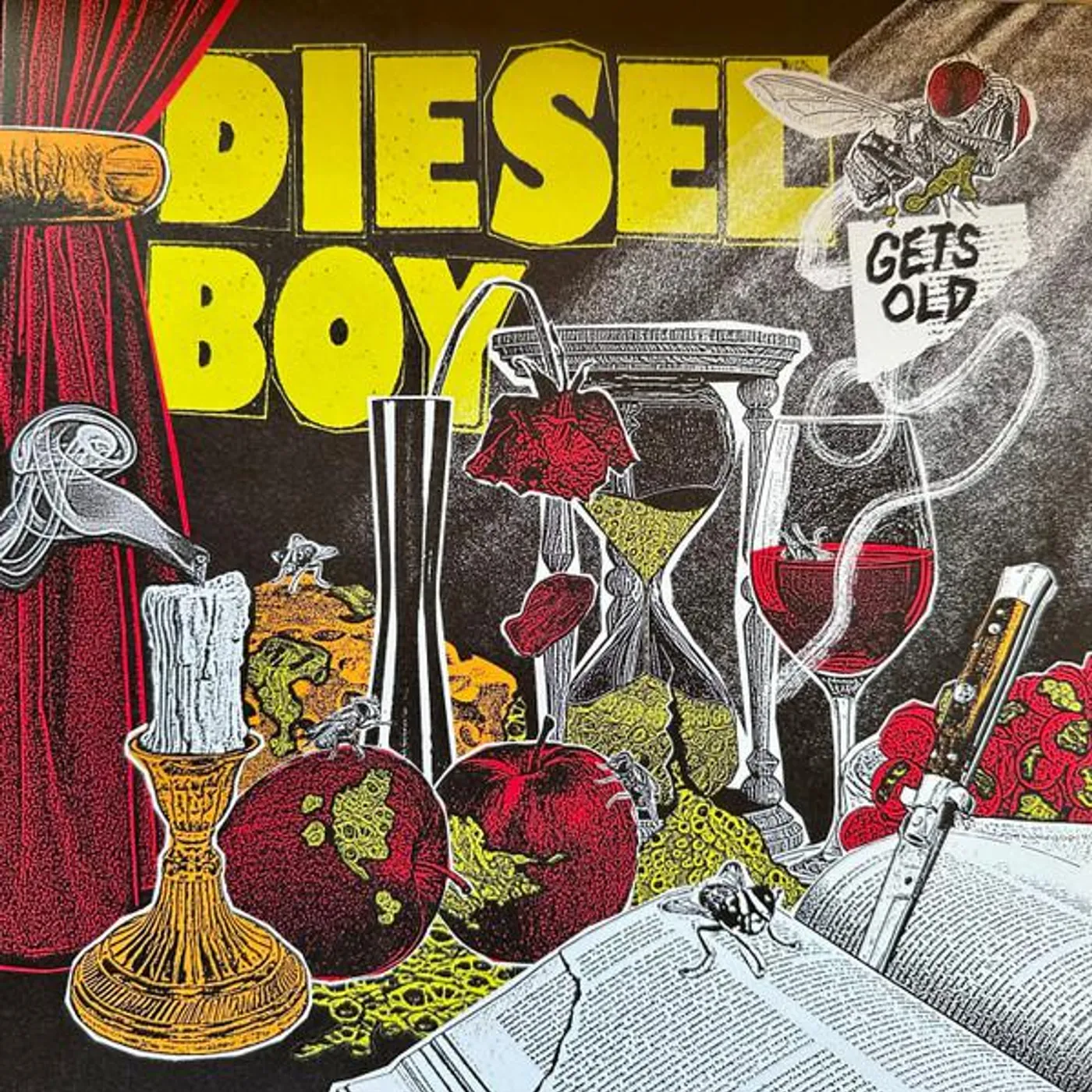 Diesel Boy Gets Old Vinyl Record