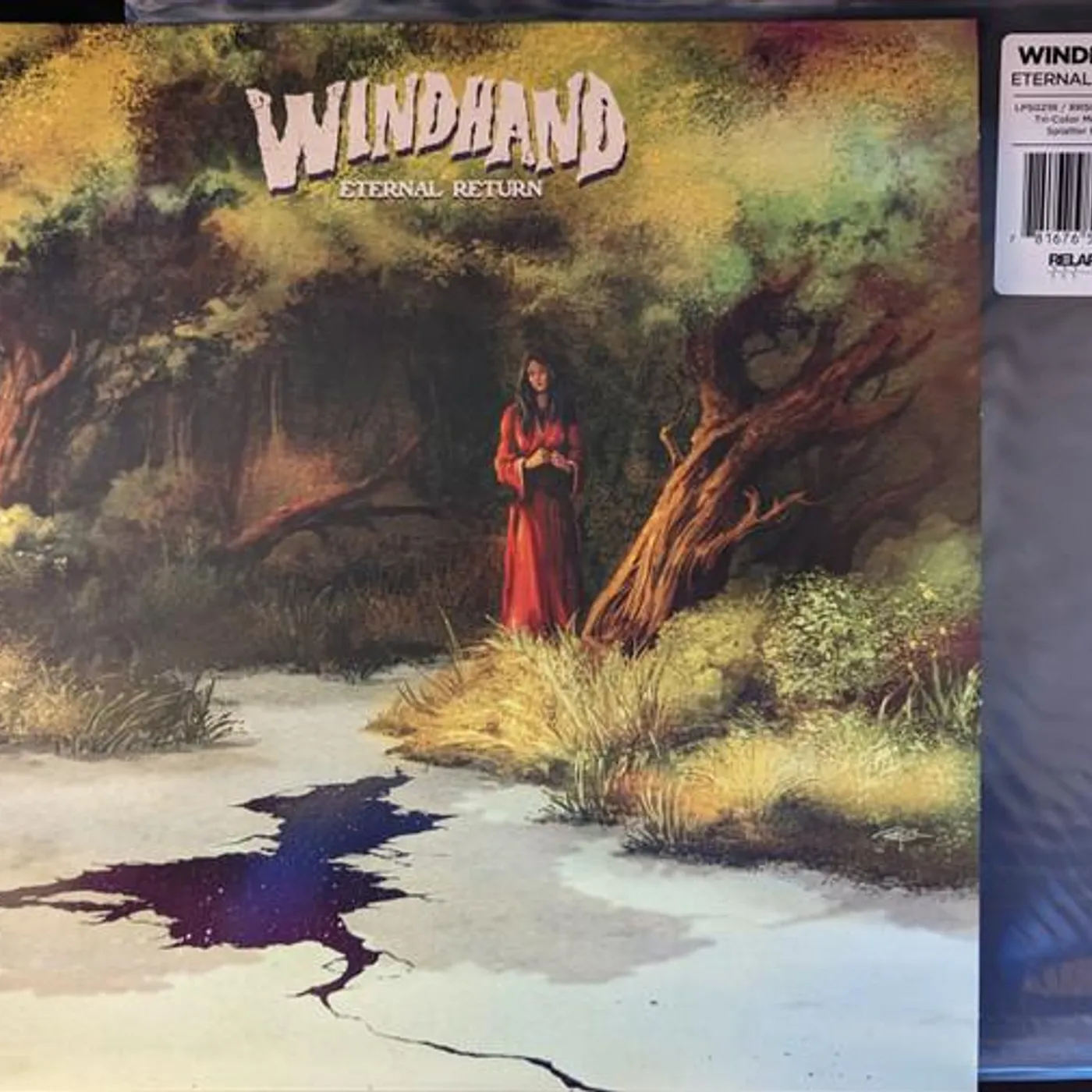 Windhand ETERNAL RETURN (NEON VIOLET, SILVER, WHITE MERGE W/ HEAVY NEON VIOLET, SILVER, WHITE SPLATTER VINYL) Vinyl Record