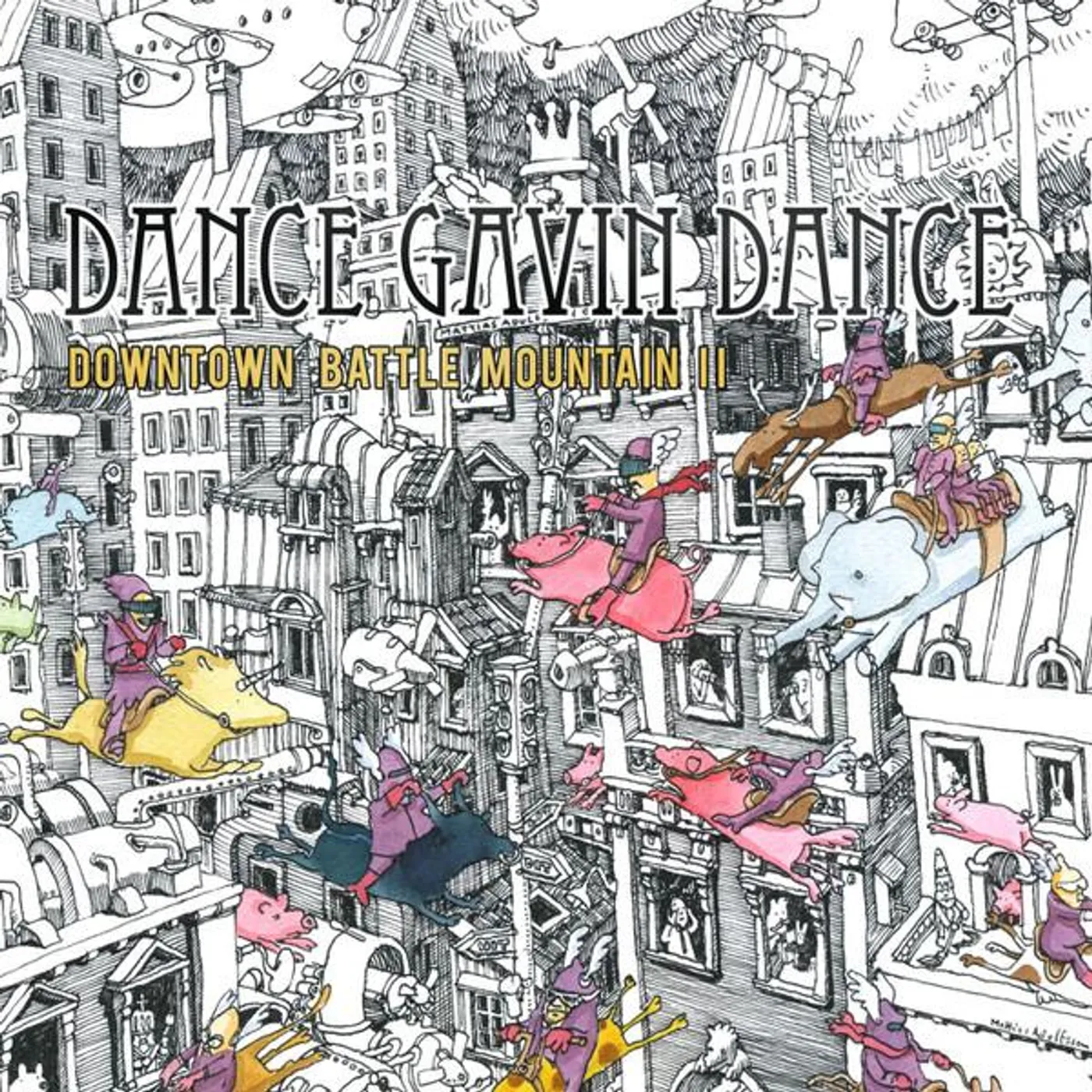 Dance Gavin Dance Downtown Battle Mountain II Vinyl Record