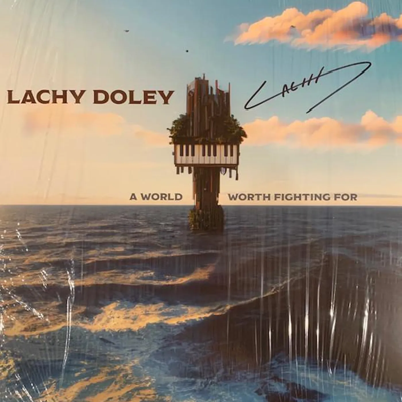 Lachy Doley WORLD WORTH FIGHTING FOR Vinyl Record