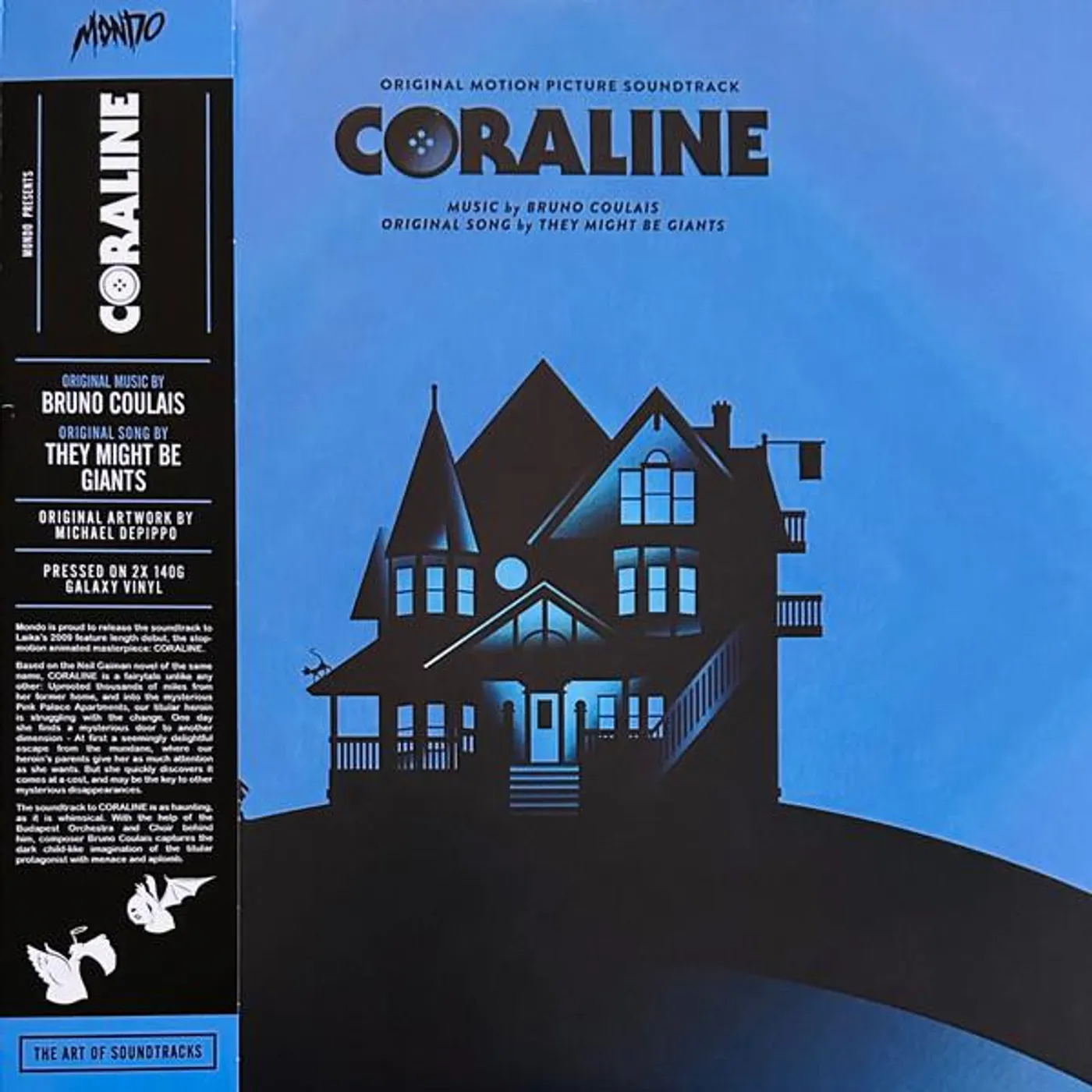 Bruno Coulais Coraline (Ost) (2LP/Pink) Vinyl Record