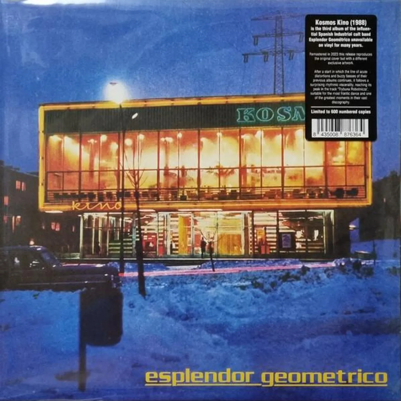 Esplendor Geométrico KOSMOS KINO Vinyl Record