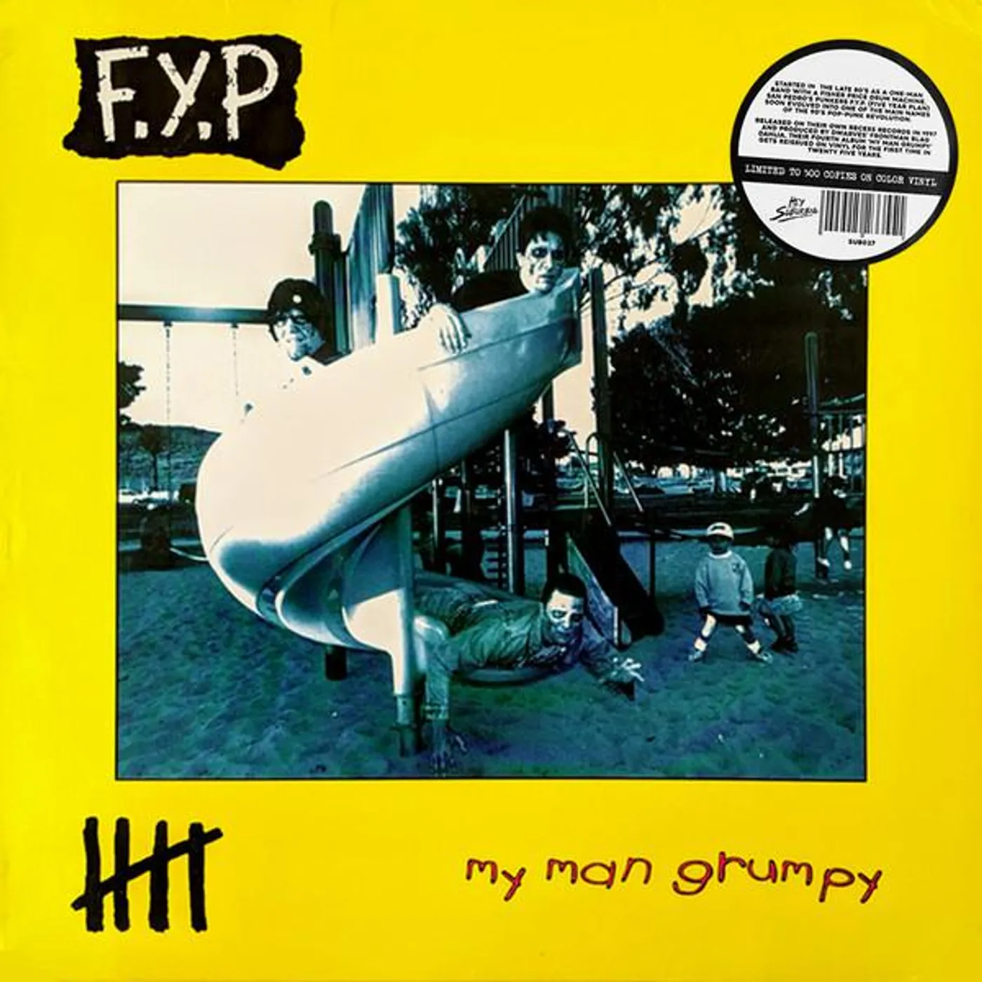 F.Y.P MY MAN GRUMPY Vinyl Record