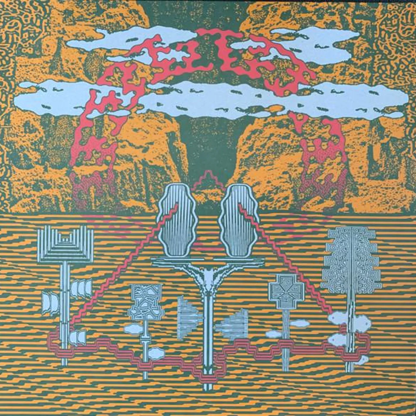 Acid Rooster FLOWERS & DEAD SOUL Vinyl Record