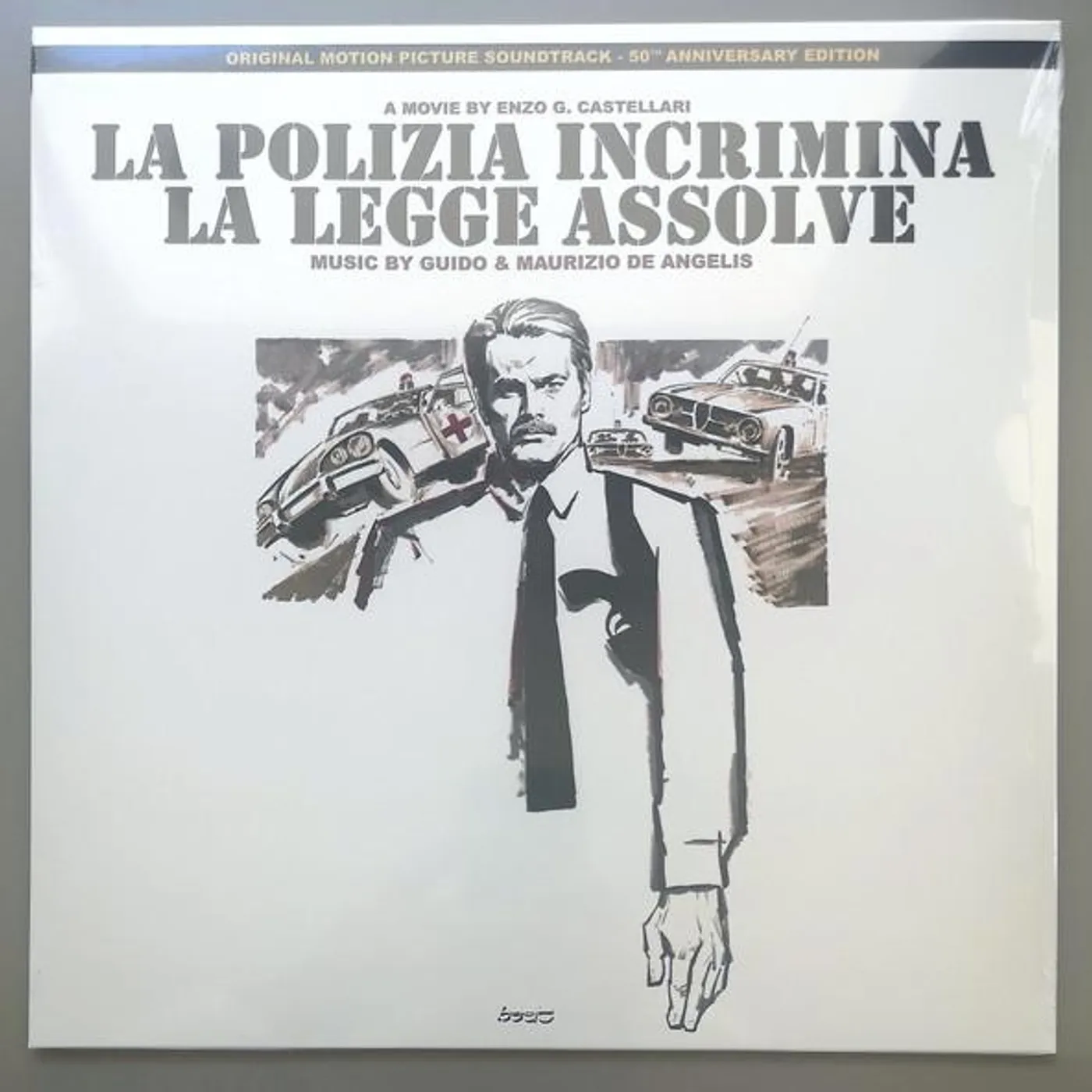 Guido & Maurizio De Angelis LA POLIZIA INCRIMINA LA LEGGE ASSOLVE (50TH ANNIVERSARY EDITION) Vinyl Record