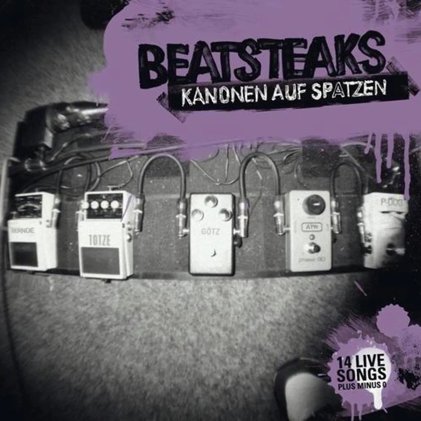 Beatsteaks KANONEN AUF SPATZEN: 14 LIVE SONGS CD