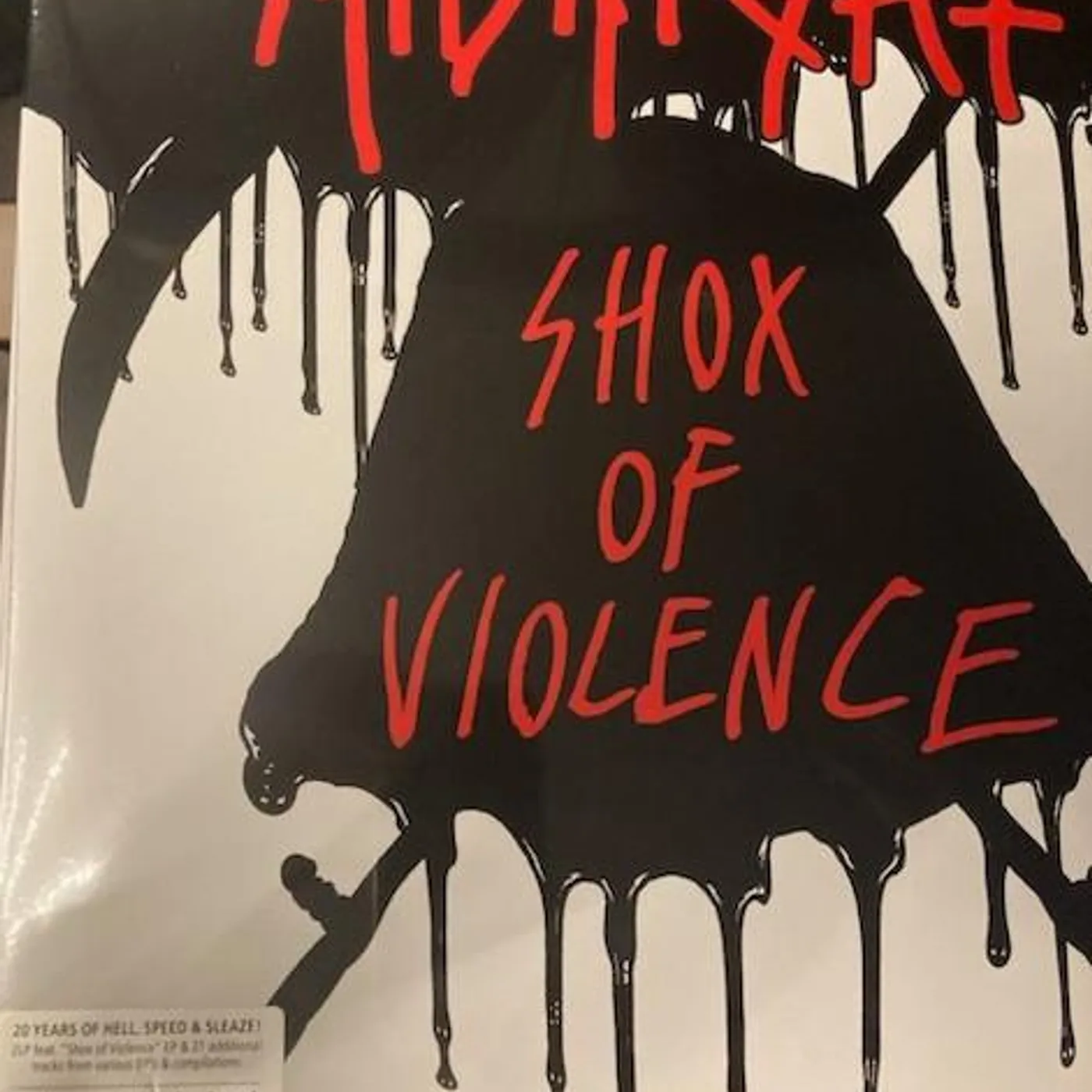 Midnight SHOX OF VIOLENCE Vinyl Record