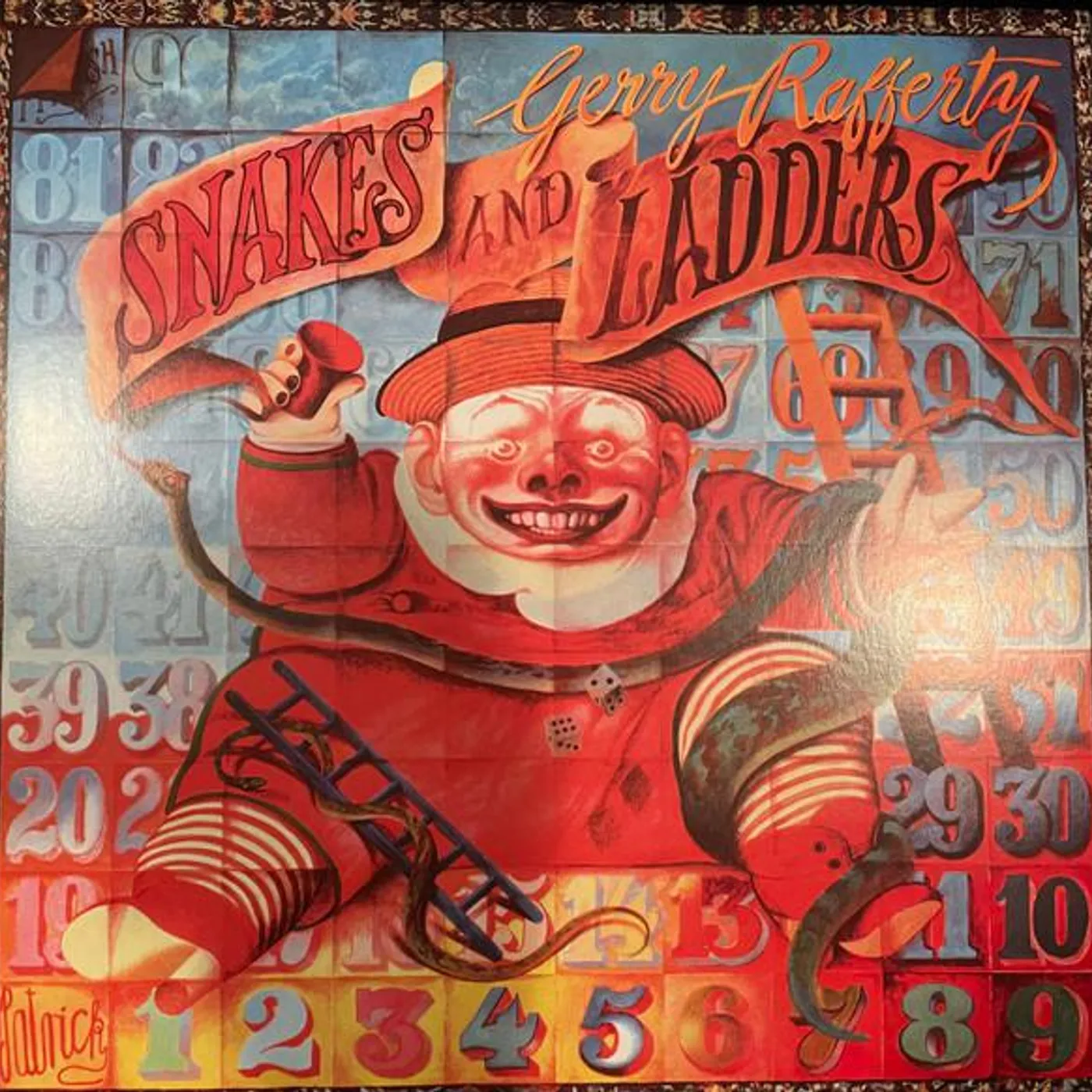 Gerry Rafferty SNAKES & LADDERS Vinyl Record