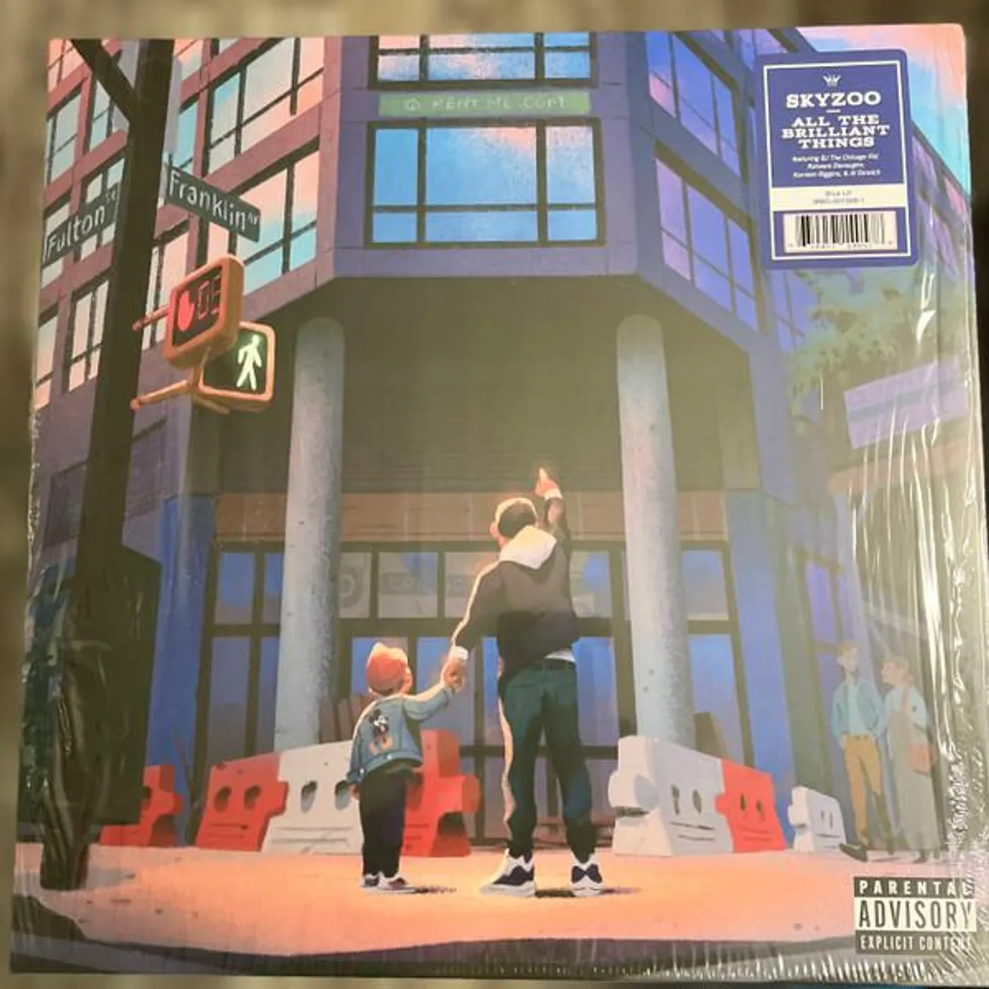 Skyzoo ALL THE BRILLIANT THINGS (BLUE VINYL) Vinyl Record