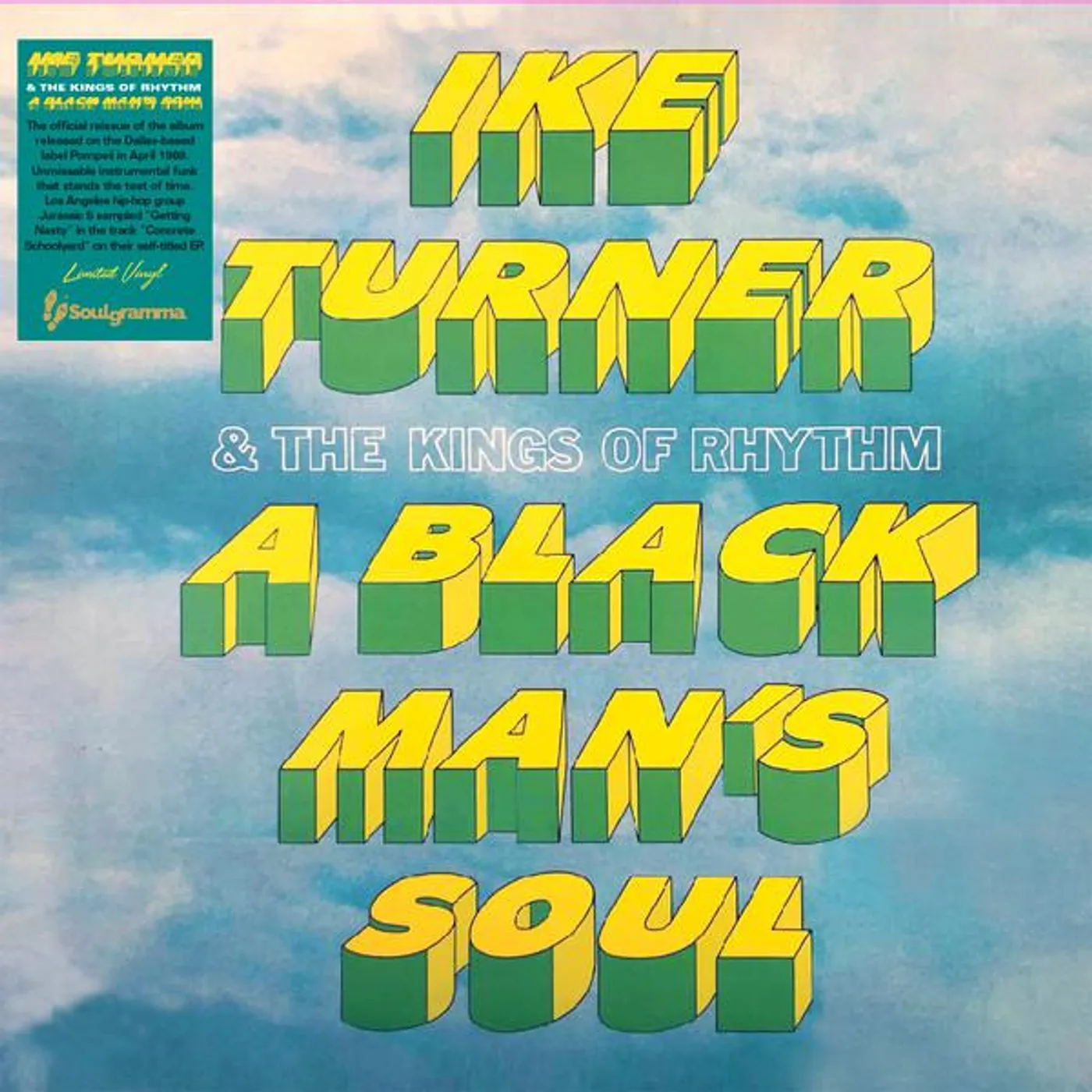 Ike Turner & The Kings Of Rhythm BLACK MAN'S SOUL Vinyl Record