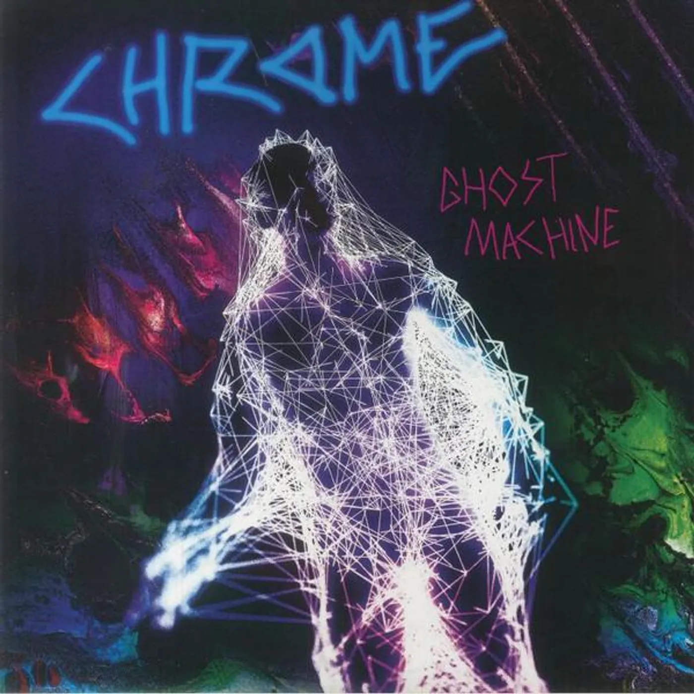 Chrome Ghost Machine (Blue/Purple Splatter Vinyl/Reissue) Vinyl Record