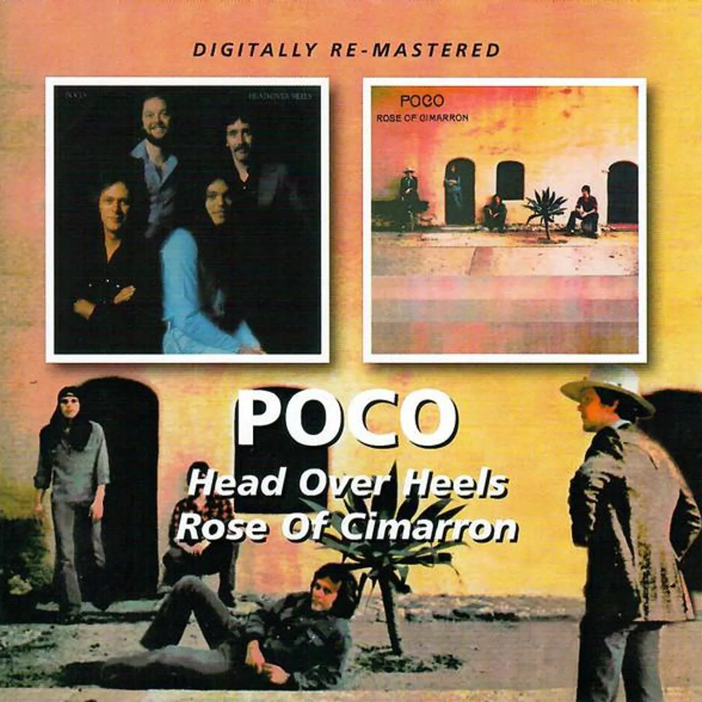Poco HEAD OVER HEELS / ROSE OF CIMARRON (REMASTERED) CD