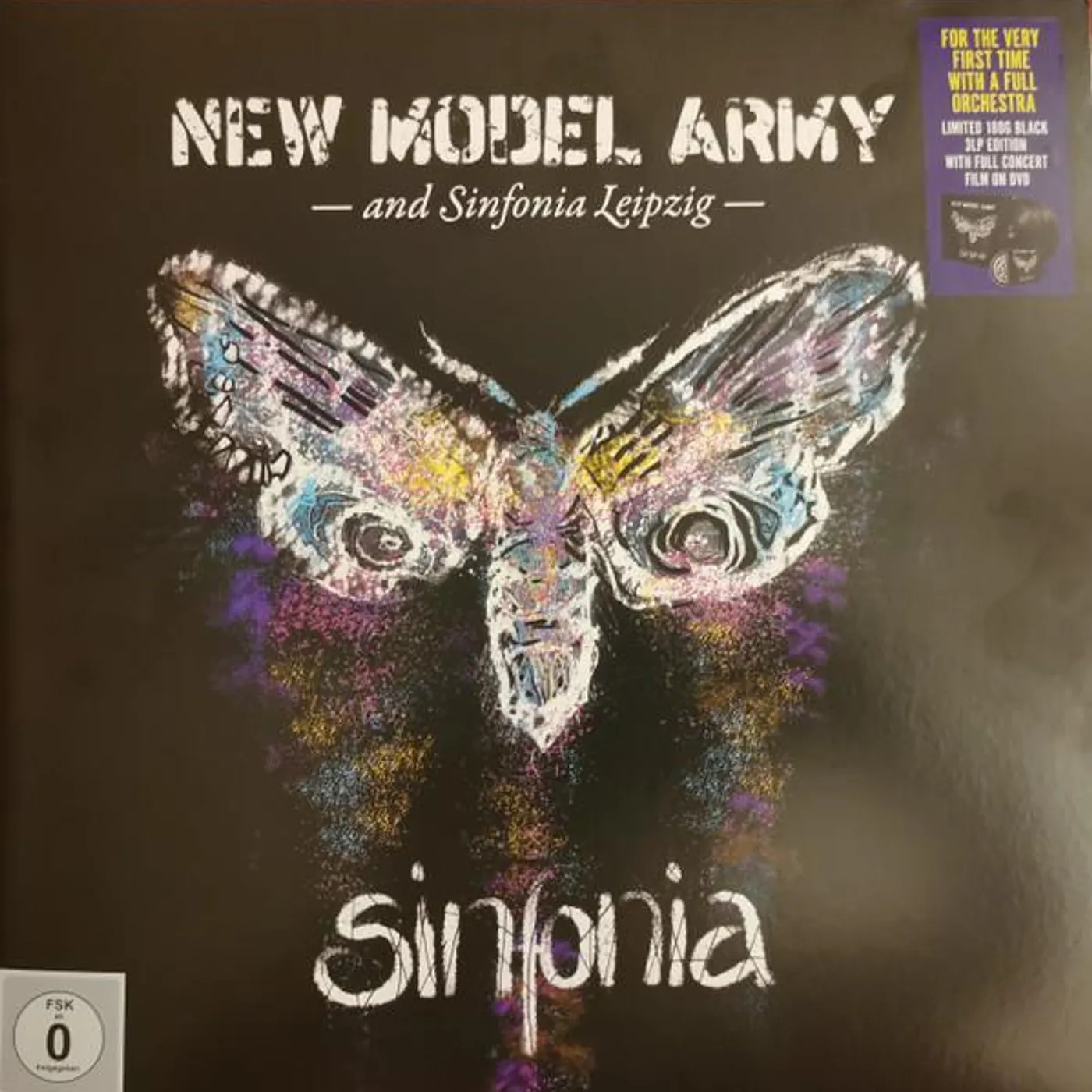 New Model Army SINFONIA Vinyl Record