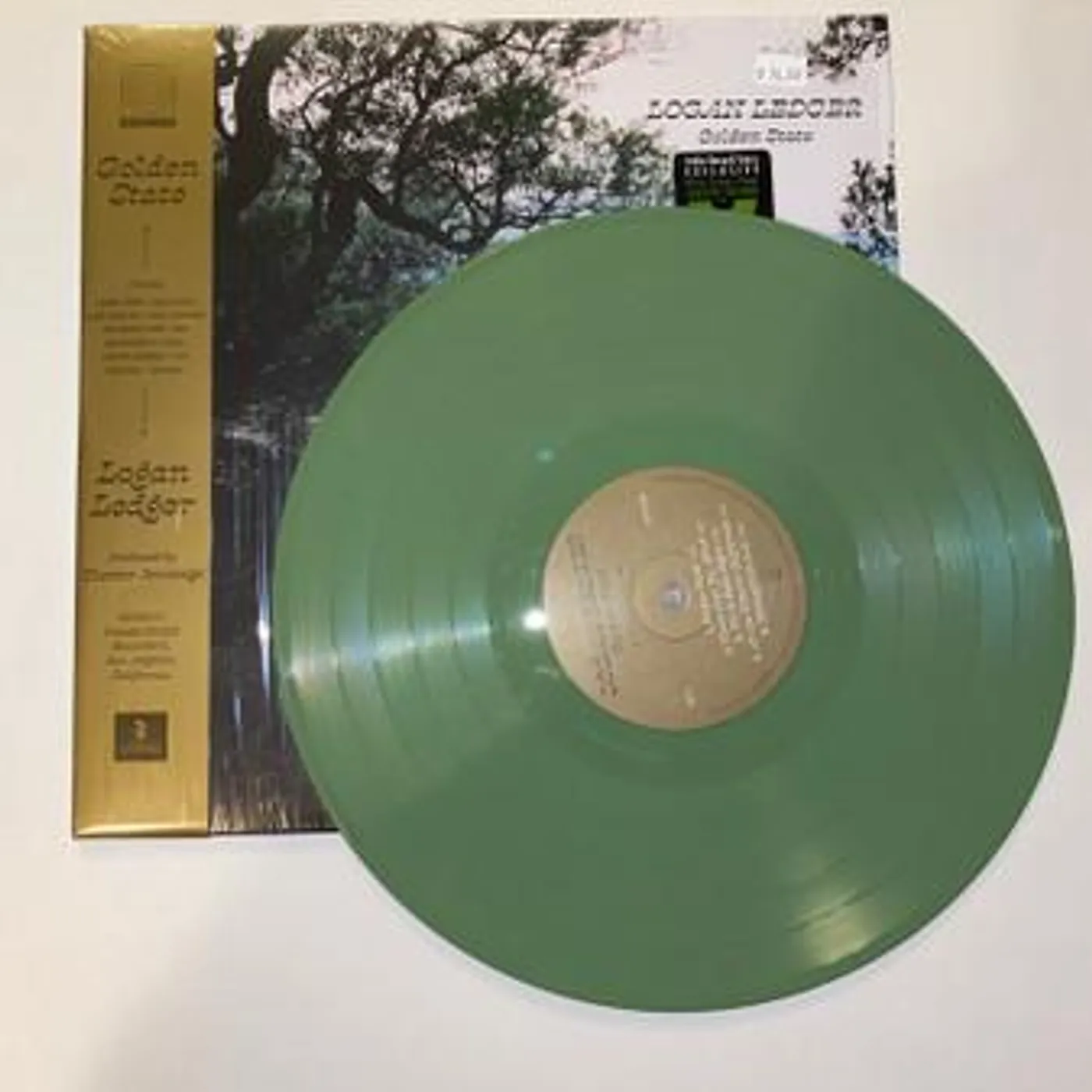 Logan Ledger GOLDEN STATE (MISTY MORNING MARBLE VINYL) Vinyl Record