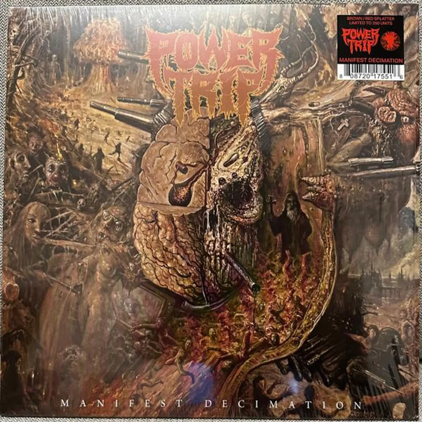 Power Trip MANIFEST DECIMATION Vinyl Record