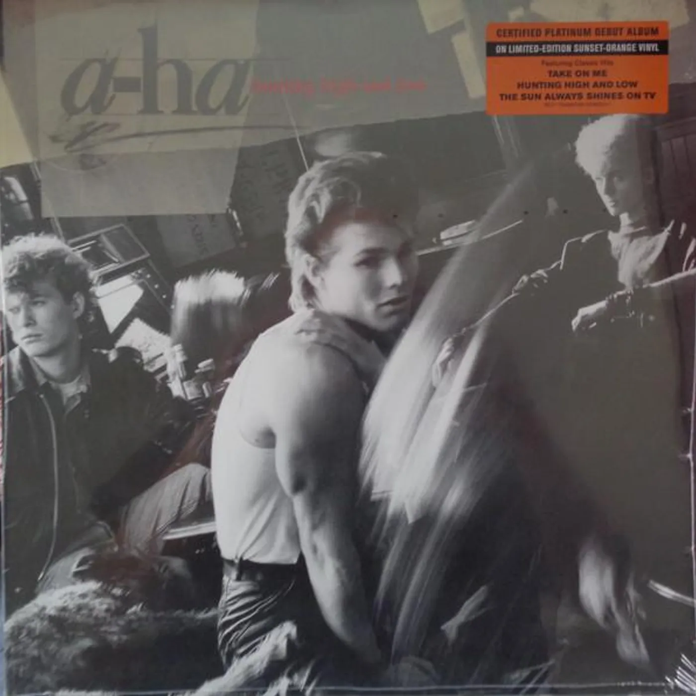a-ha Hunting High & Low (Orange Vinyl) (Rocktober) Vinyl Record