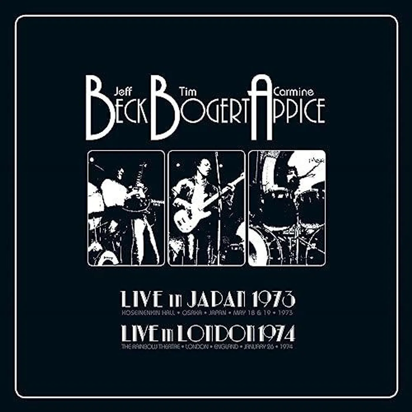Beck, Bogert, Appice LIVE 1973 & 1974 (4LP/GRAPE VINYL) Vinyl Record
