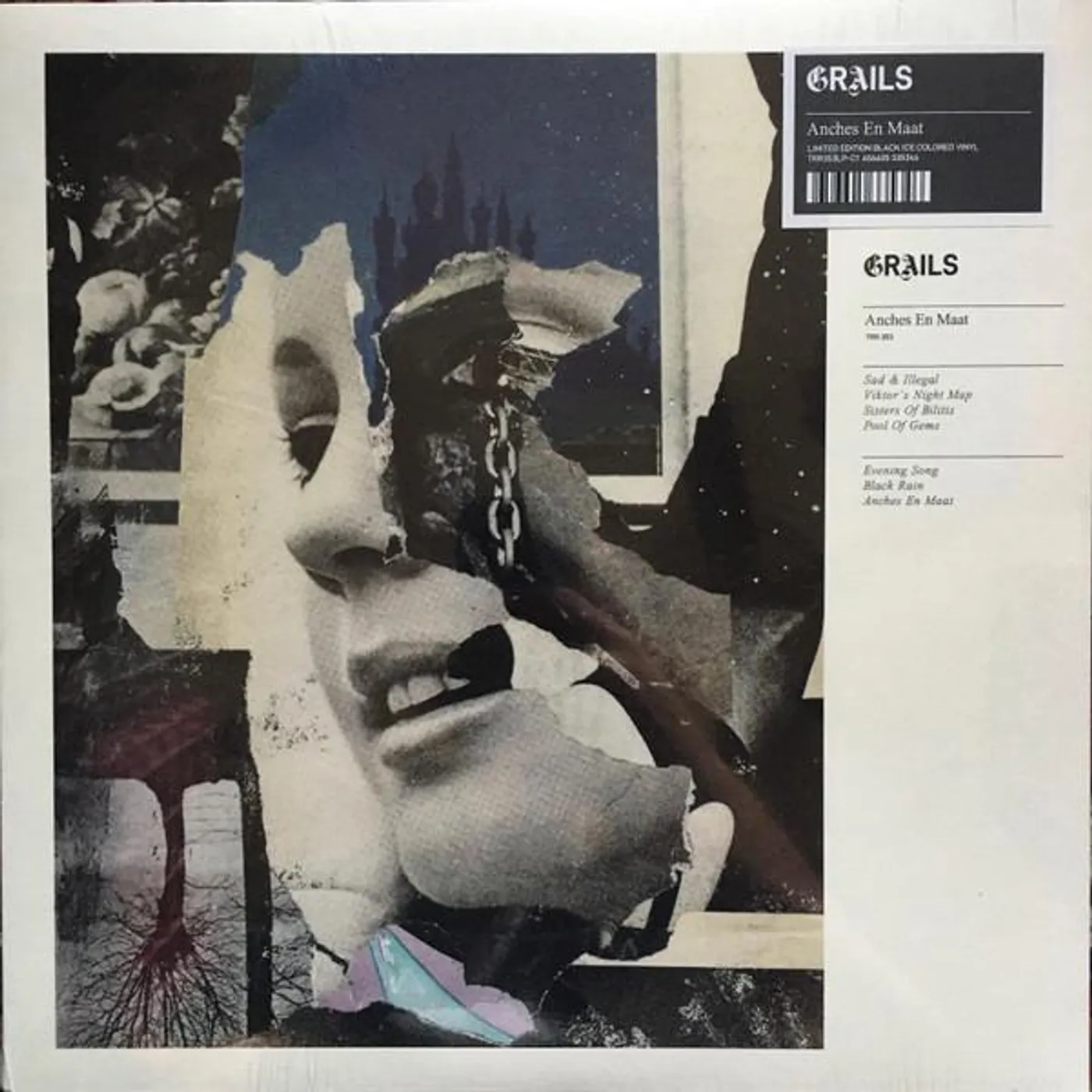 Grails ANCHES EN MAAT (BLACK ICE VINYL) Vinyl Record