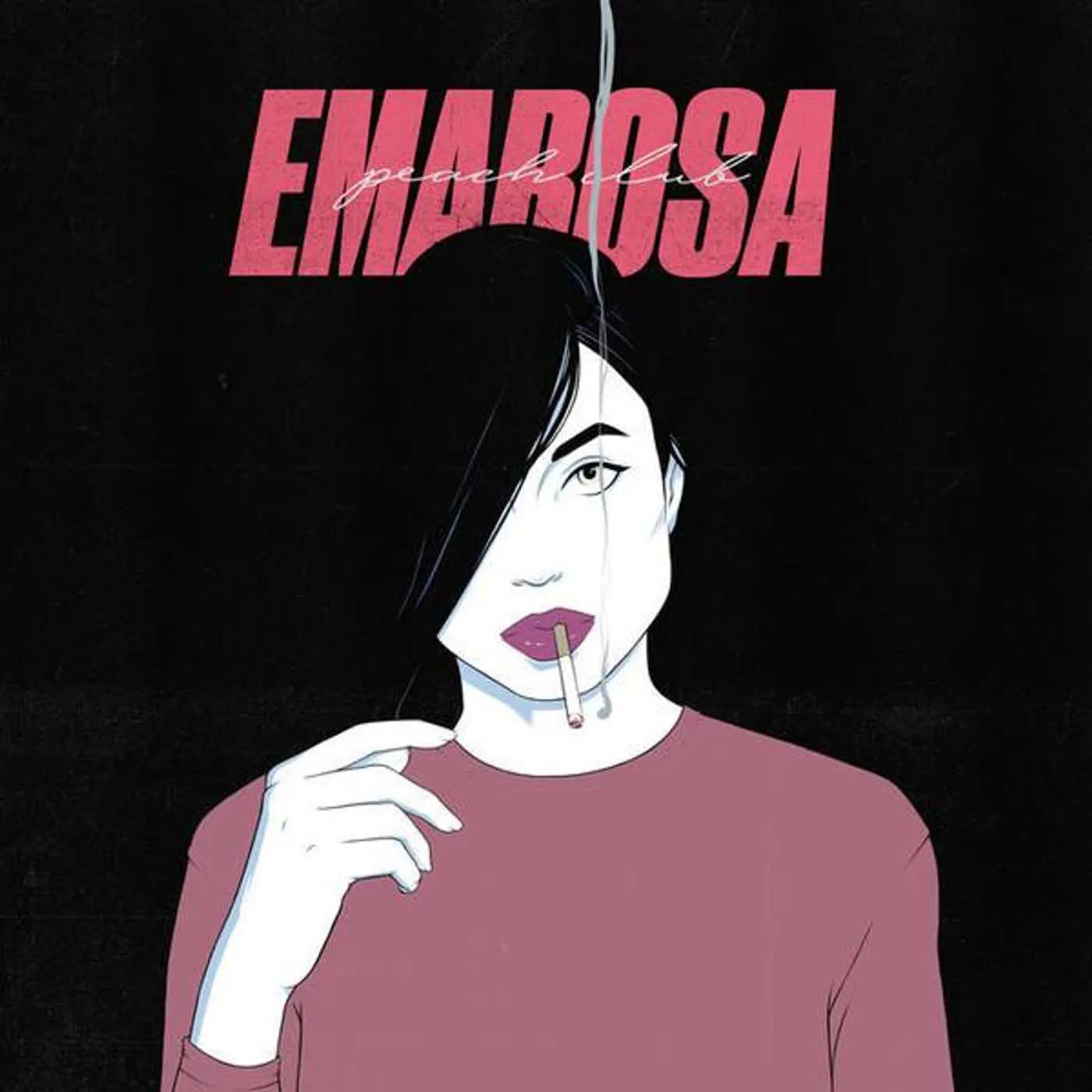 Emarosa PEACH CLUB (HOT PINK VINYL) Vinyl Record