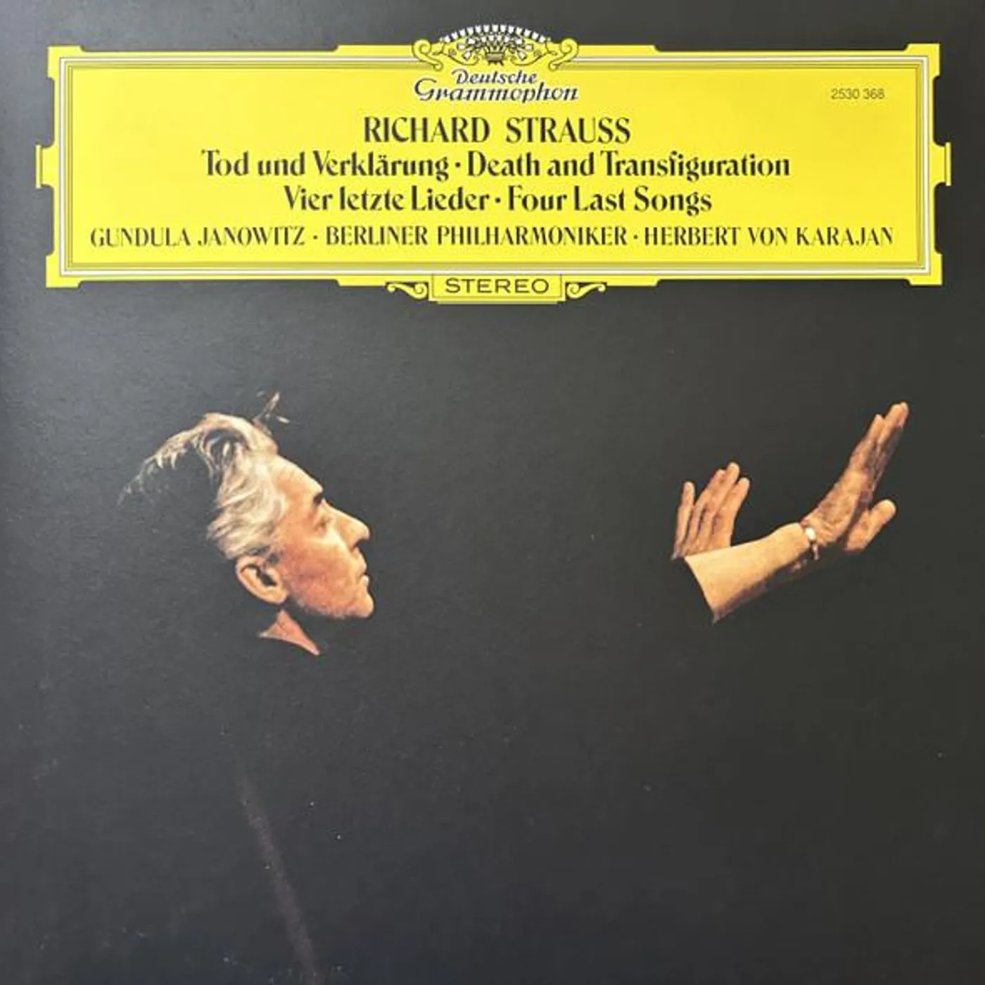 Richard Strauss R. STRAUSS: TOD UND VERKARUNG/VIER LETZTE LIEDER/FOUR LAST SONGS (THE ORIGINAL SOURCE SERIES) Vinyl Record