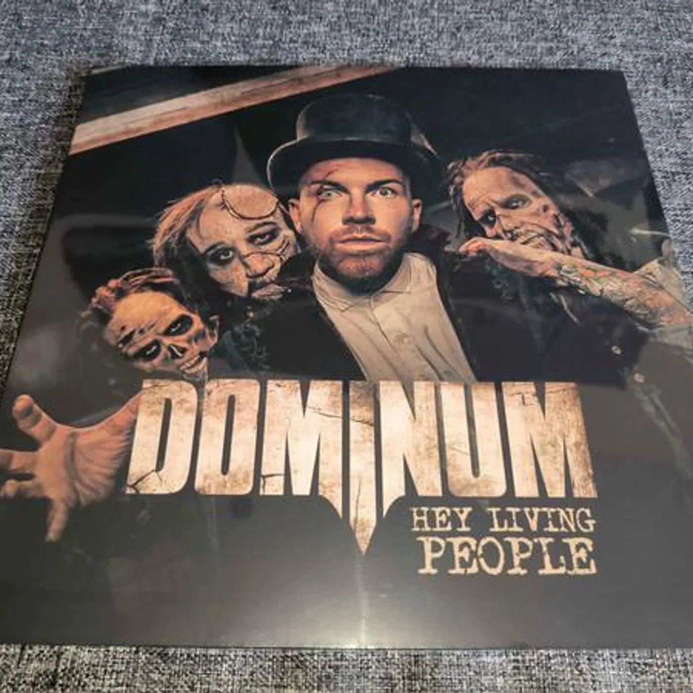 DOMINUM HEY LIVING PEOPLE Vinyl Record