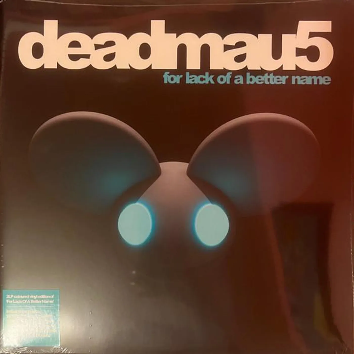 deadmau5 For Lack Of A Better Name (Transparent Turquoise/2LP) Vinyl Record