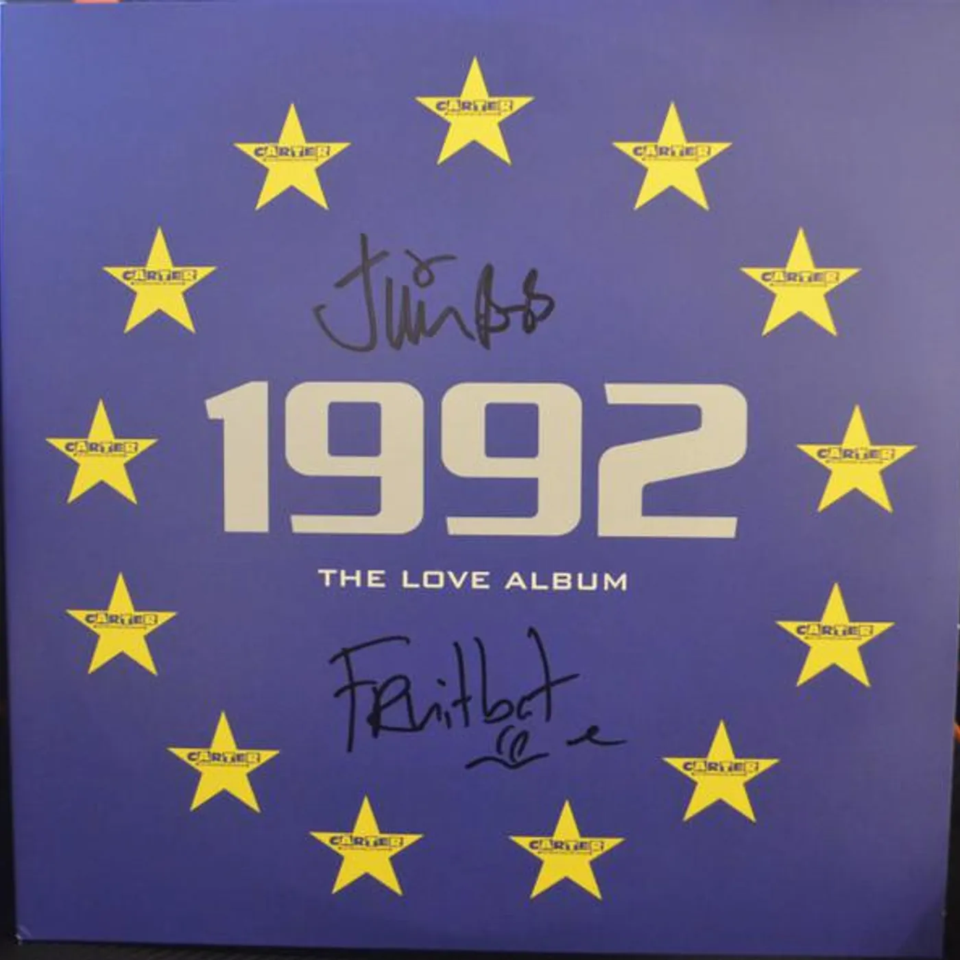 Carter The Unstoppable Sex Machine 1992: The Love Album (Blue/Yellow Vinyl/2LP) Vinyl Record