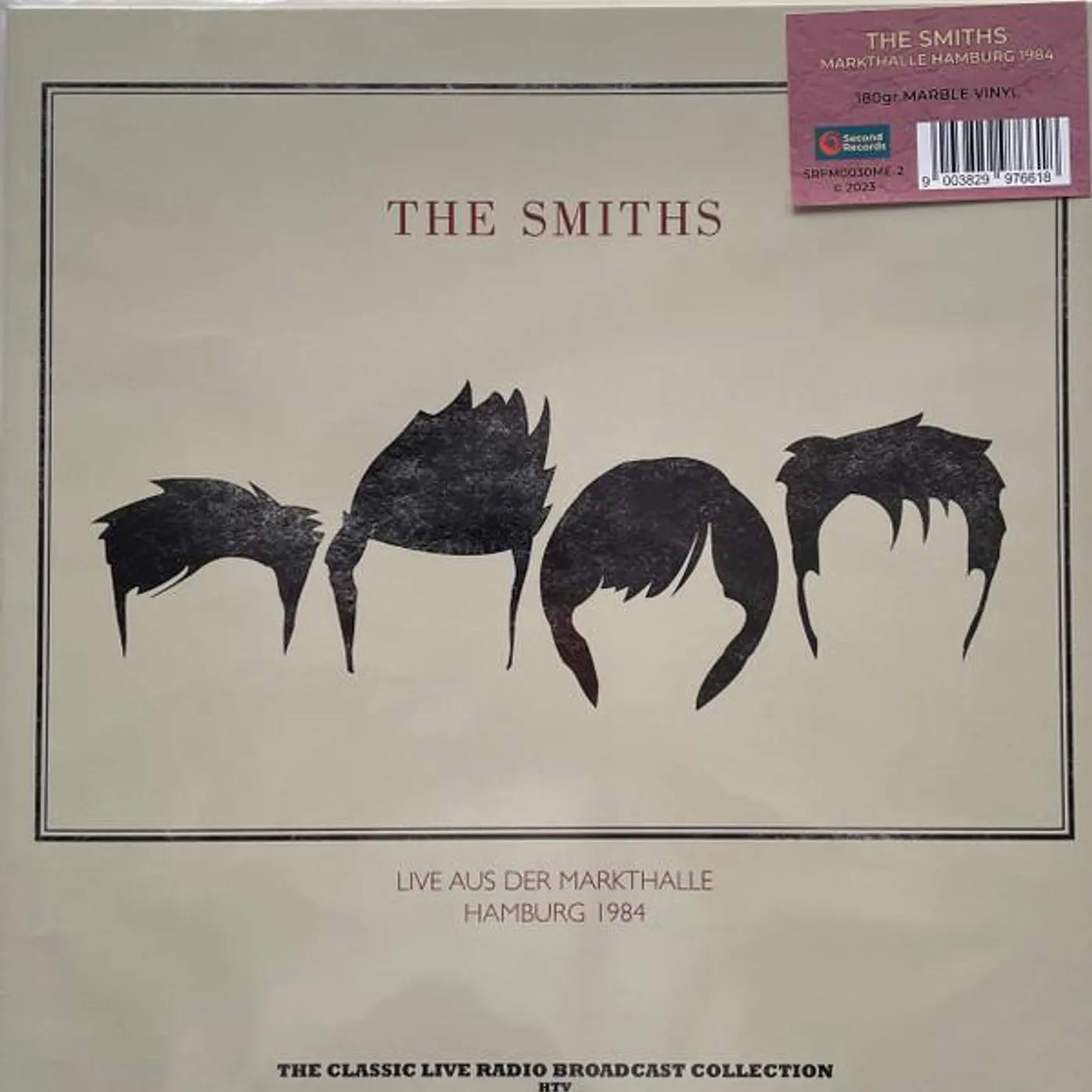 The Smiths MARKTHALLE HAMBURG 1984 (MAGENTA MARBLE VINYL) Vinyl Record
