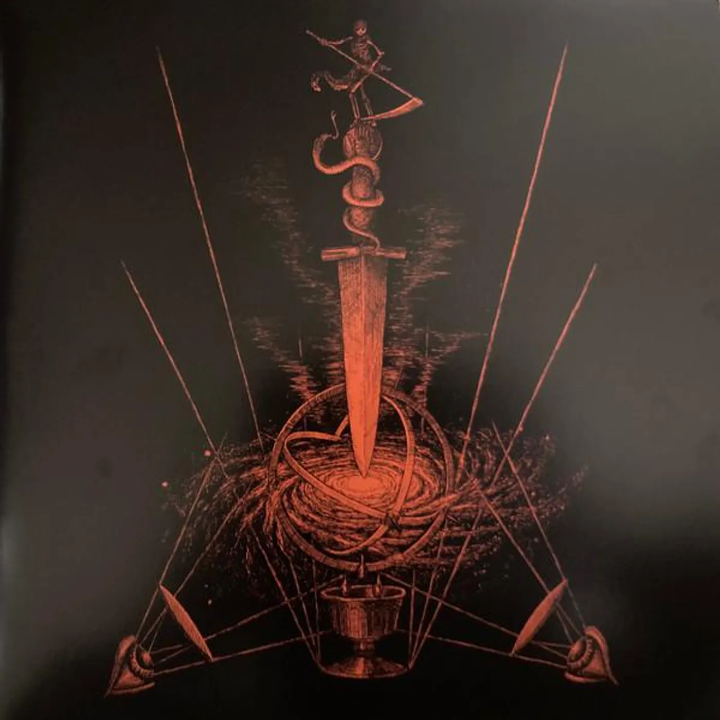 Inquisition VENERATION OF MEDIEVAL MYSTICISM & COSMOLOGICAL VIOLENCE (CLEAR VINYL) Vinyl Record