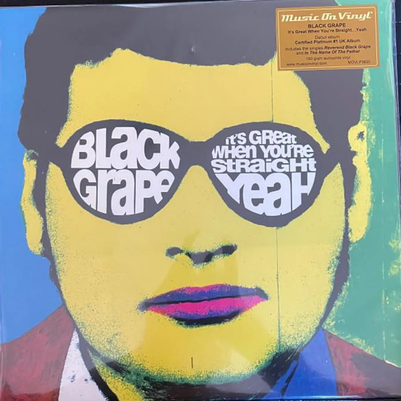 Black Grape IT'S GREAT WHEN YOU'RE STRAIGHT... YEAH (180G) Vinyl Record