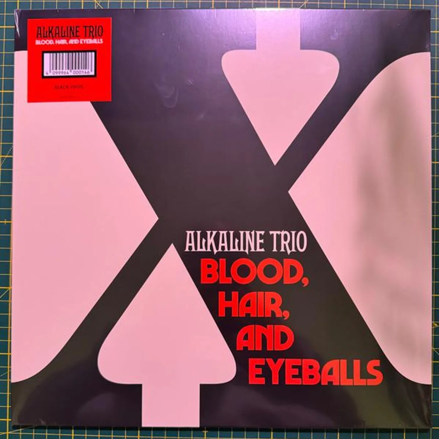 Alkaline Trio BLOOD, HAIR & EYEBALLS Vinyl Record