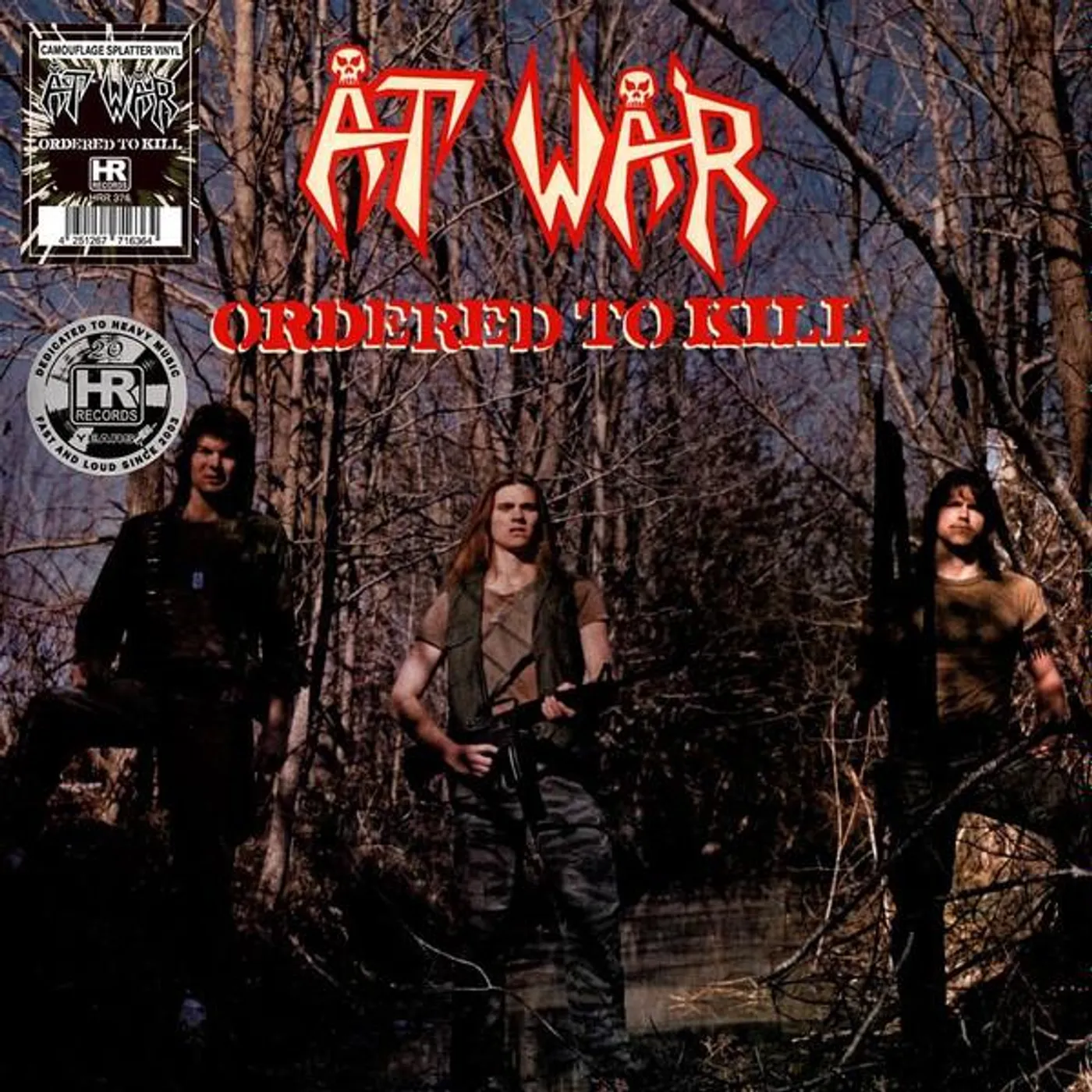 At War Ordered To Kill (Camouflage Splatter) Vinyl Record
