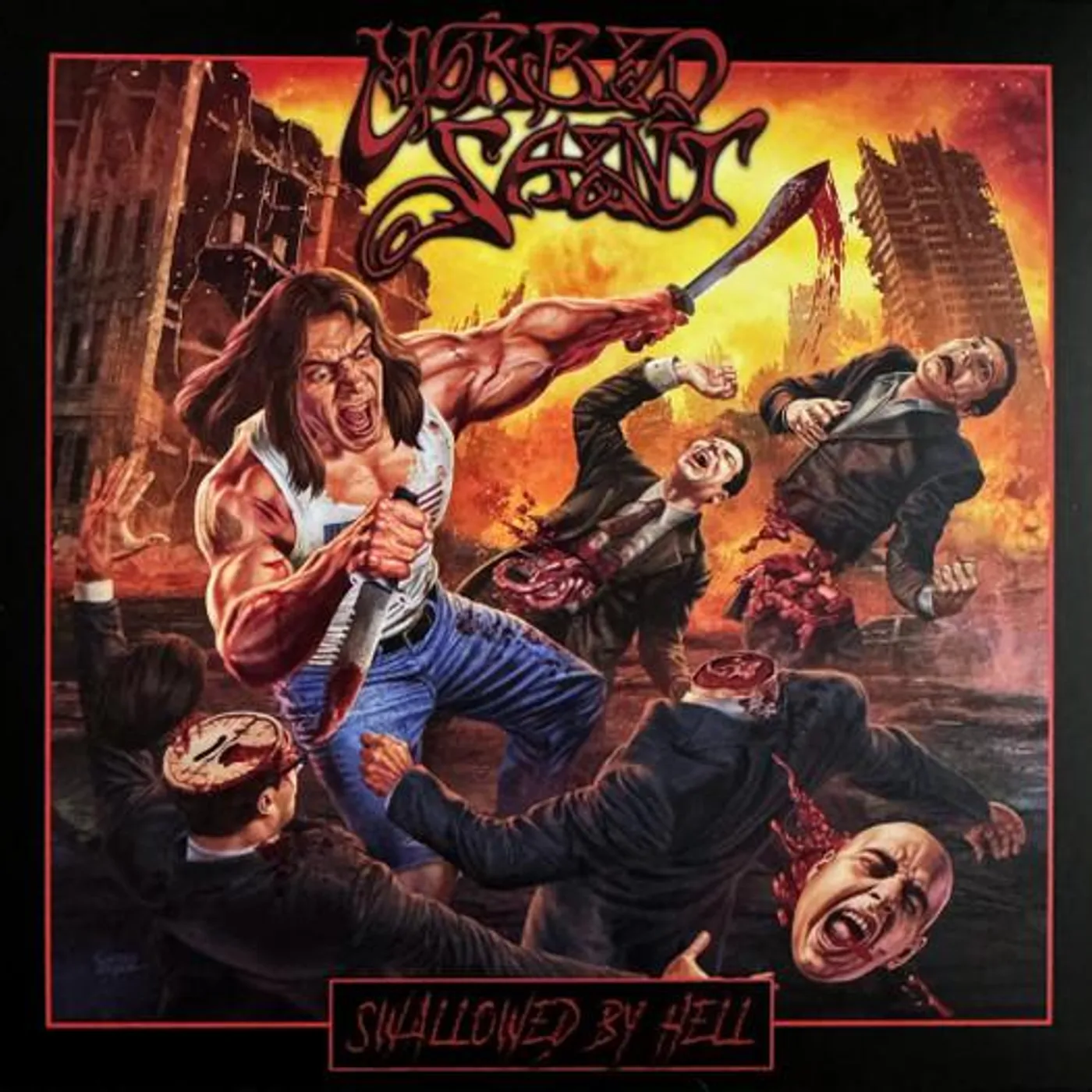 Morbid Saint SWALLOWED BY HELL CD