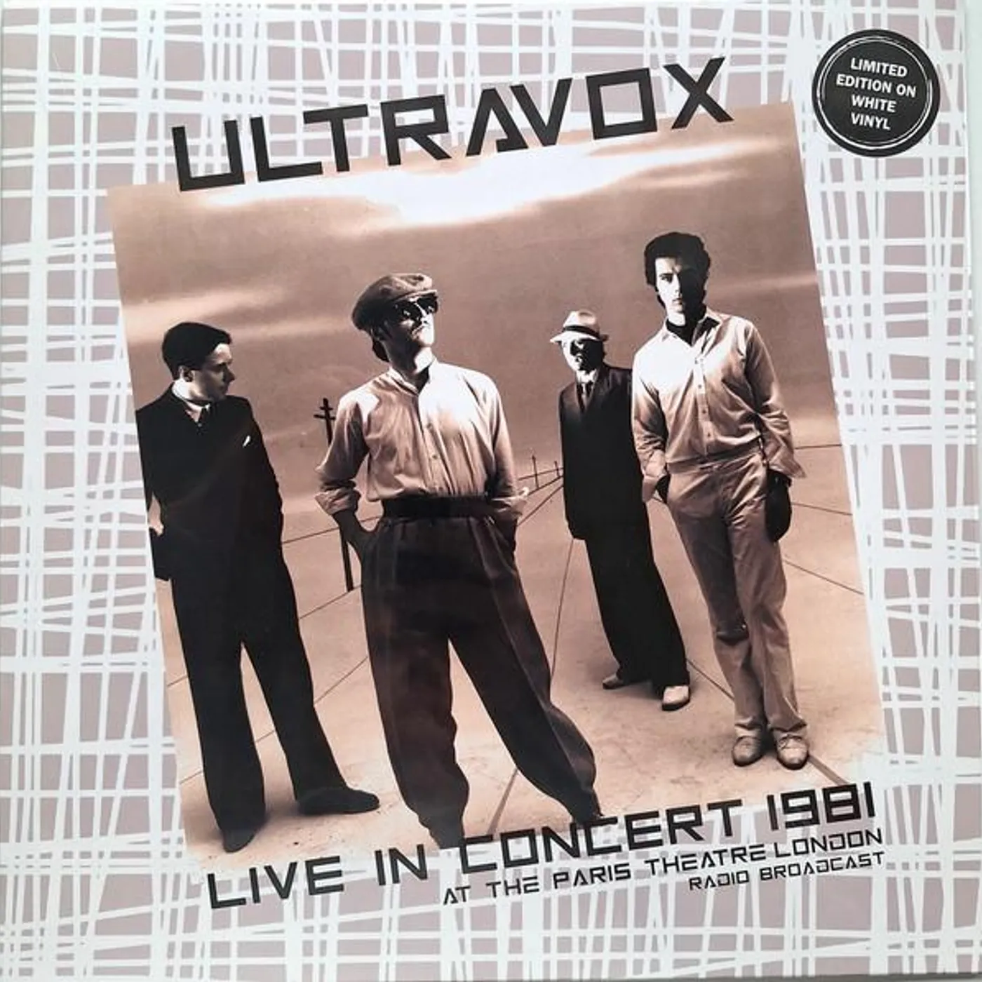 Ultravox LIVE IN CONCERT 1981 (COLOURED VINYL) Vinyl Record
