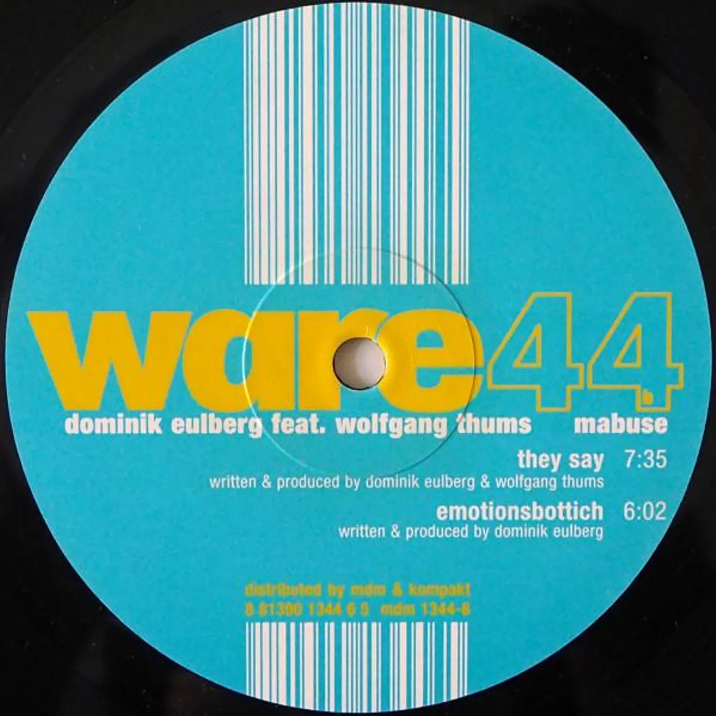 Dominik Eulberg MABUSE Vinyl Record