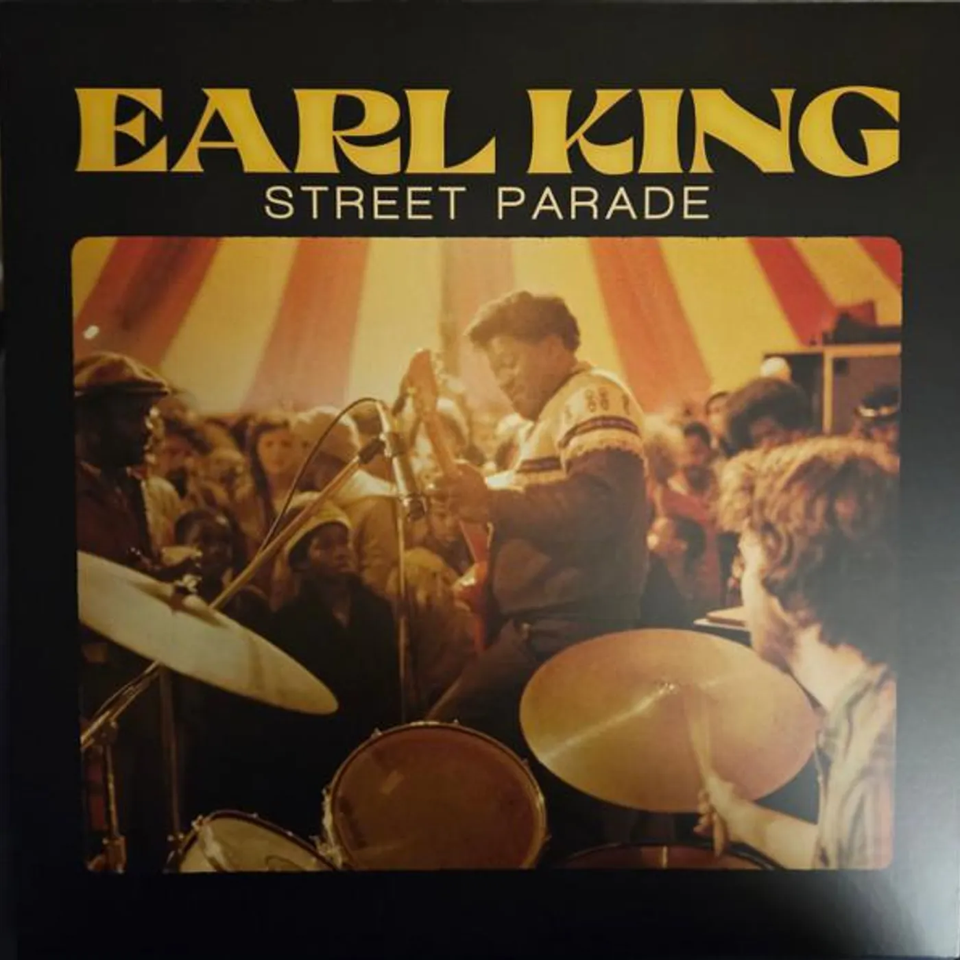 Earl King STREET PARADE (ORANGE BURST VINYL) Vinyl Record