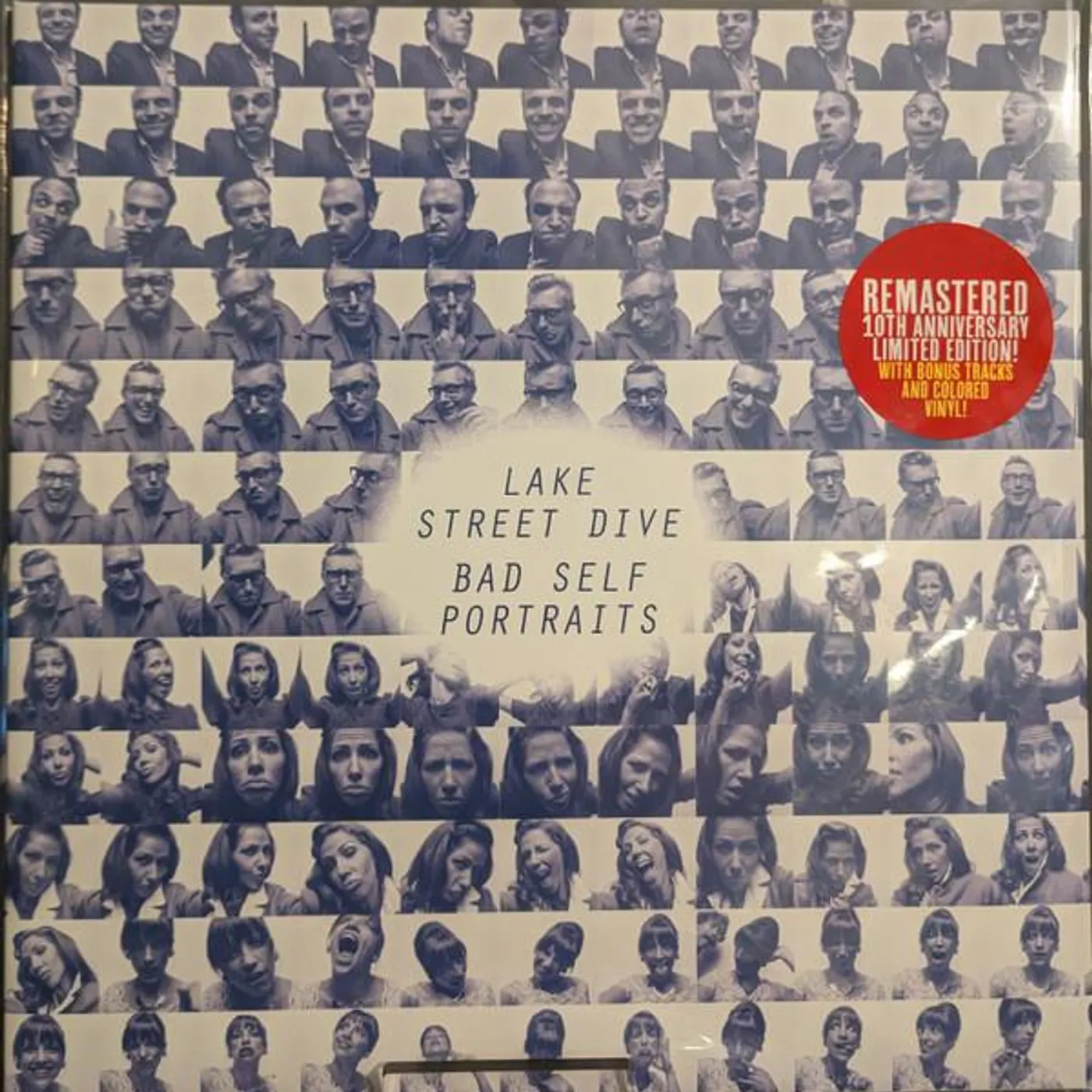 Lake Street Dive BAD SELF PORTRAITS (CLOUDY TRANSPARENT BLUE VINYL) Vinyl Record